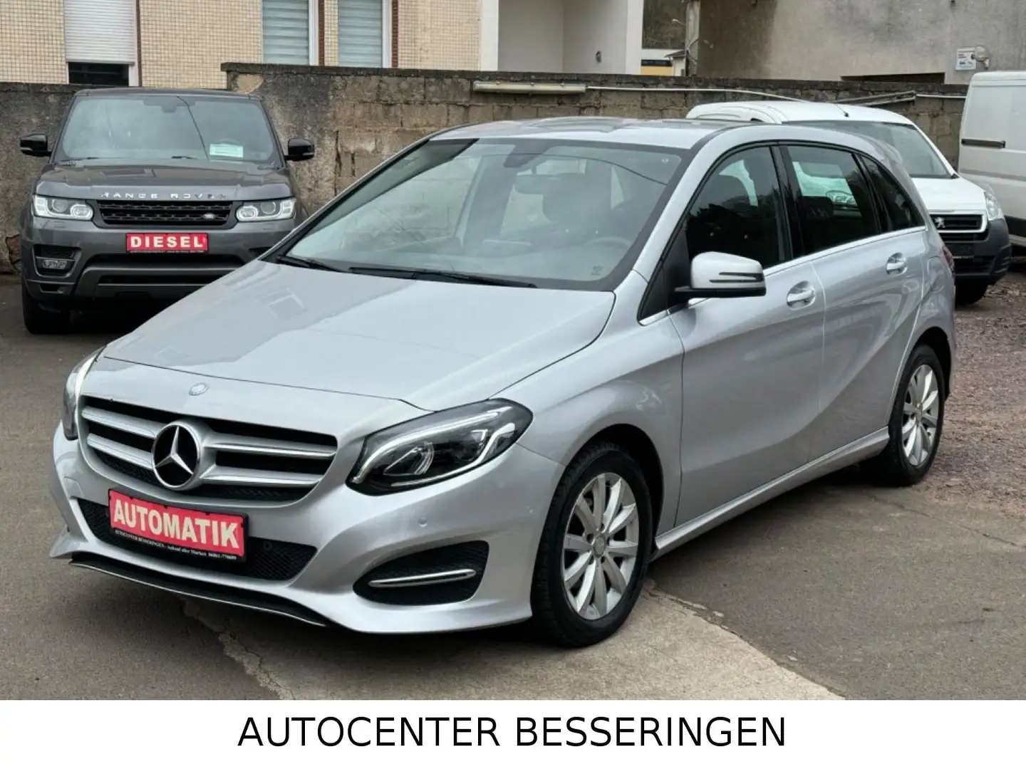 Mercedes-Benz B 180 CDI * LED * NAVI * EURO 6 * Silber - 1