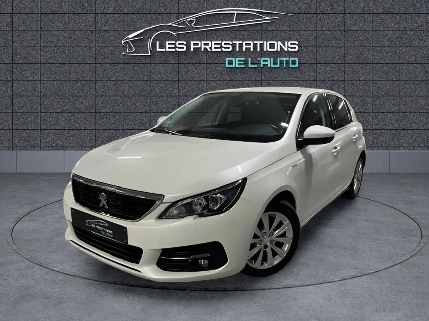 Peugeot 308 1.2 PureTech 130ch Style EAT8 Blanc - 1