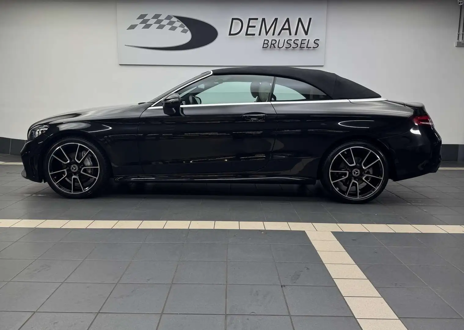 Mercedes-Benz C 180 Cabriolet - AMG Line - manu. Full Negro - 2