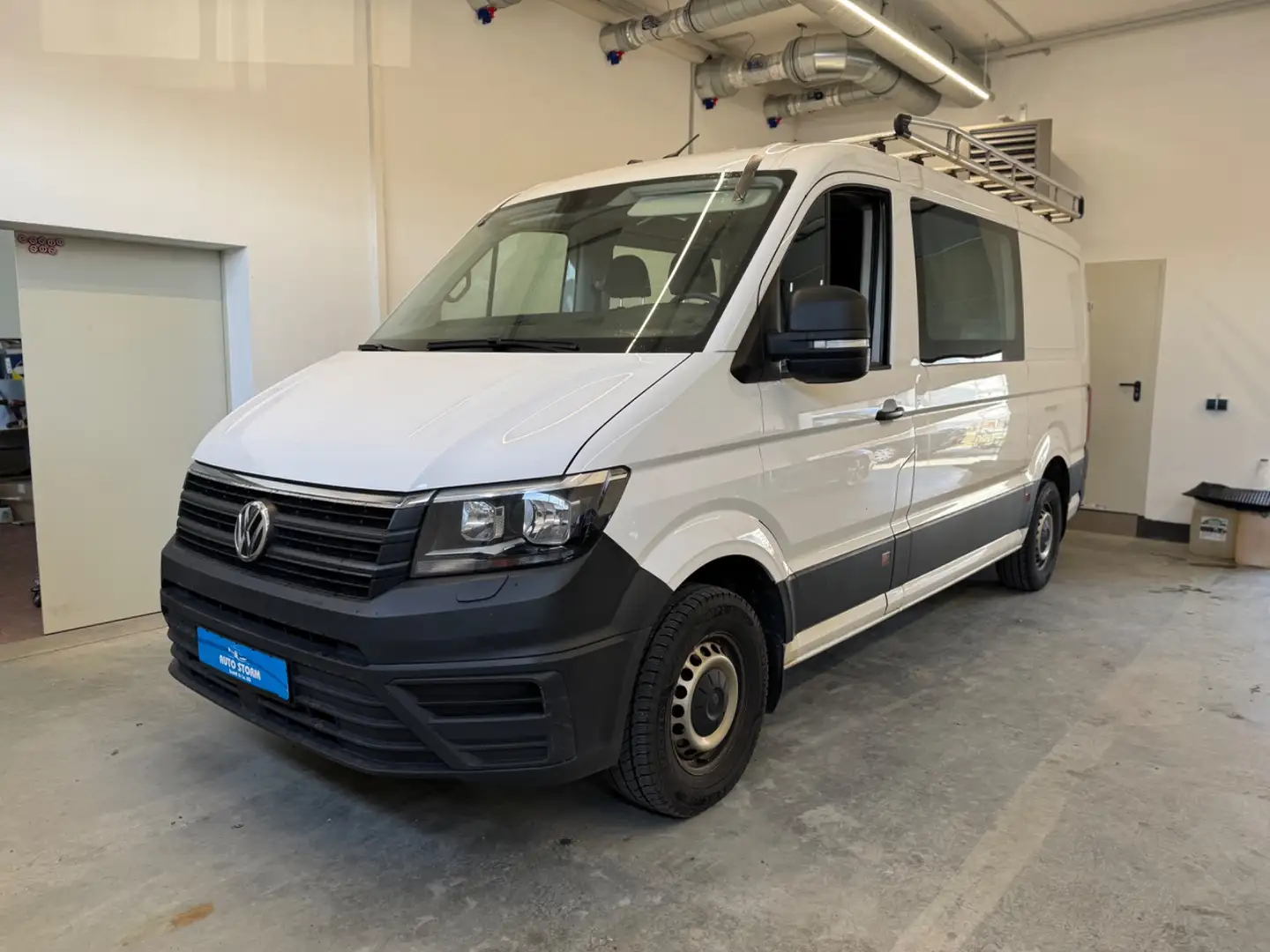 Volkswagen Crafter 2.0 TDI 4 x Motion Kasten Plus-Doka*6-Sitz*Navi*GR Weiß - 1