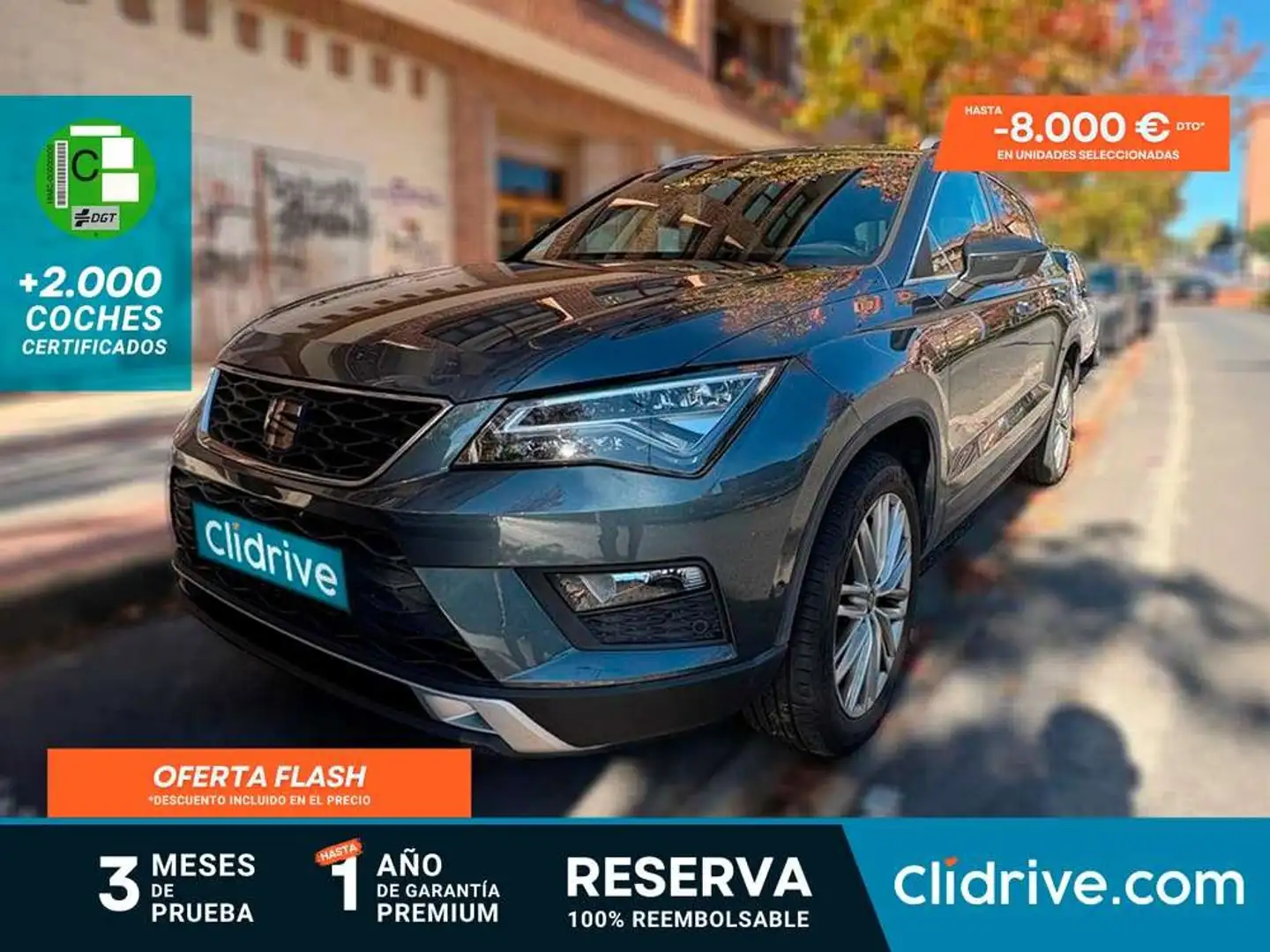 SEAT Ateca 1.4 EcoTSI S&S Xcellence Gris - 1