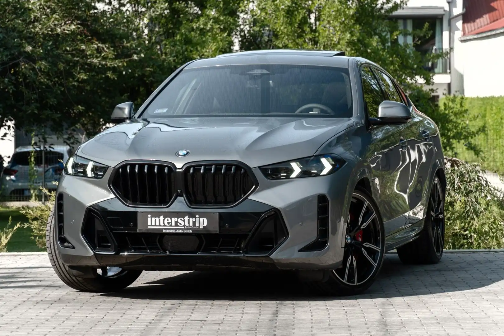 BMW X6 40d M SPORT.LUFTF.PANO.DR.ASS.HUD.360.AHK.22" Grau - 1