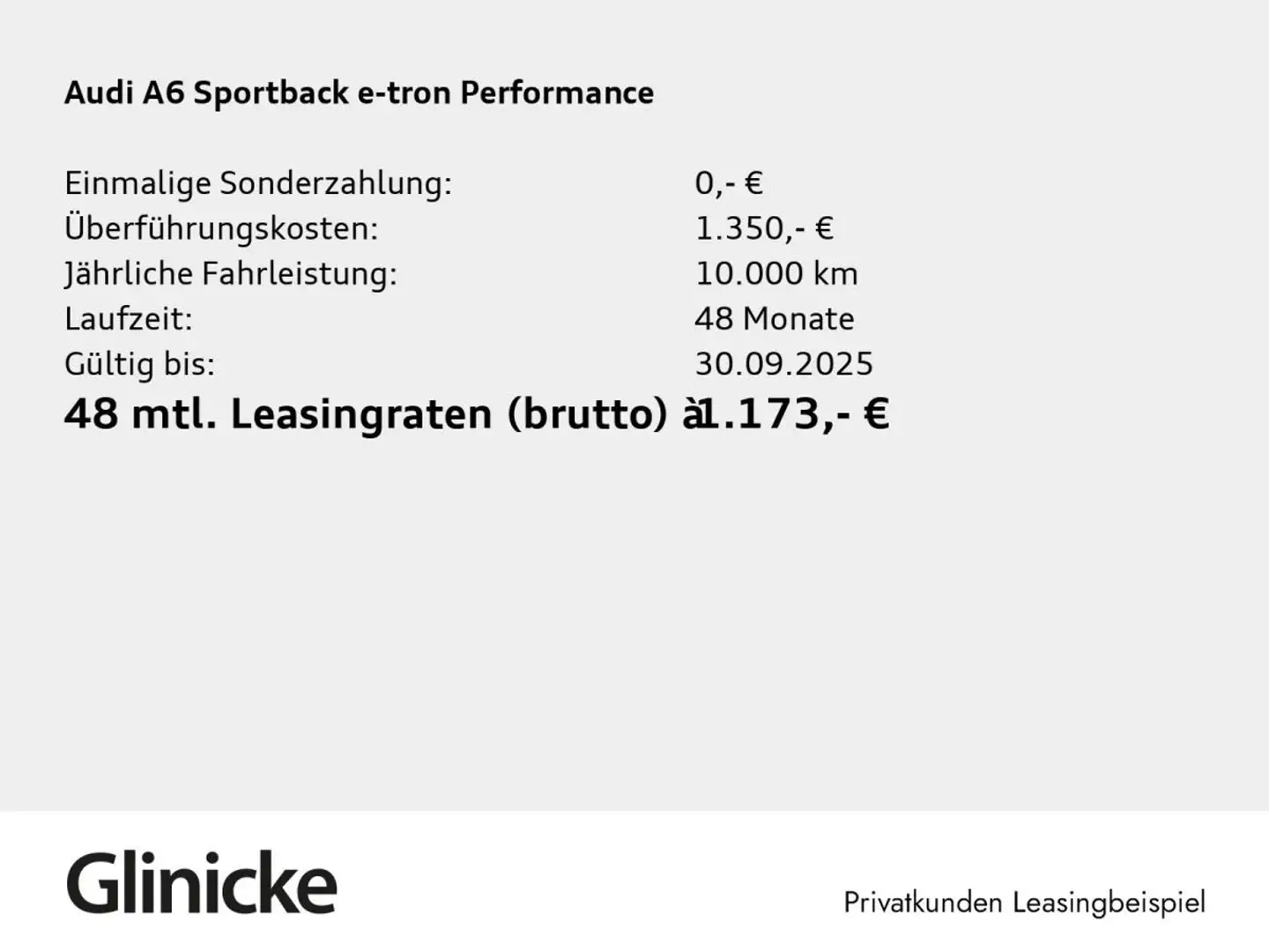 Audi A6 Sportback e-tron performance Matrix Pano B&O Grau - 2