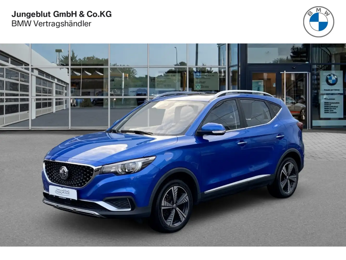 MG ZS Luxury LUX 105 5d LED+Panoramadach+PDC+Regensensor Blau - 1