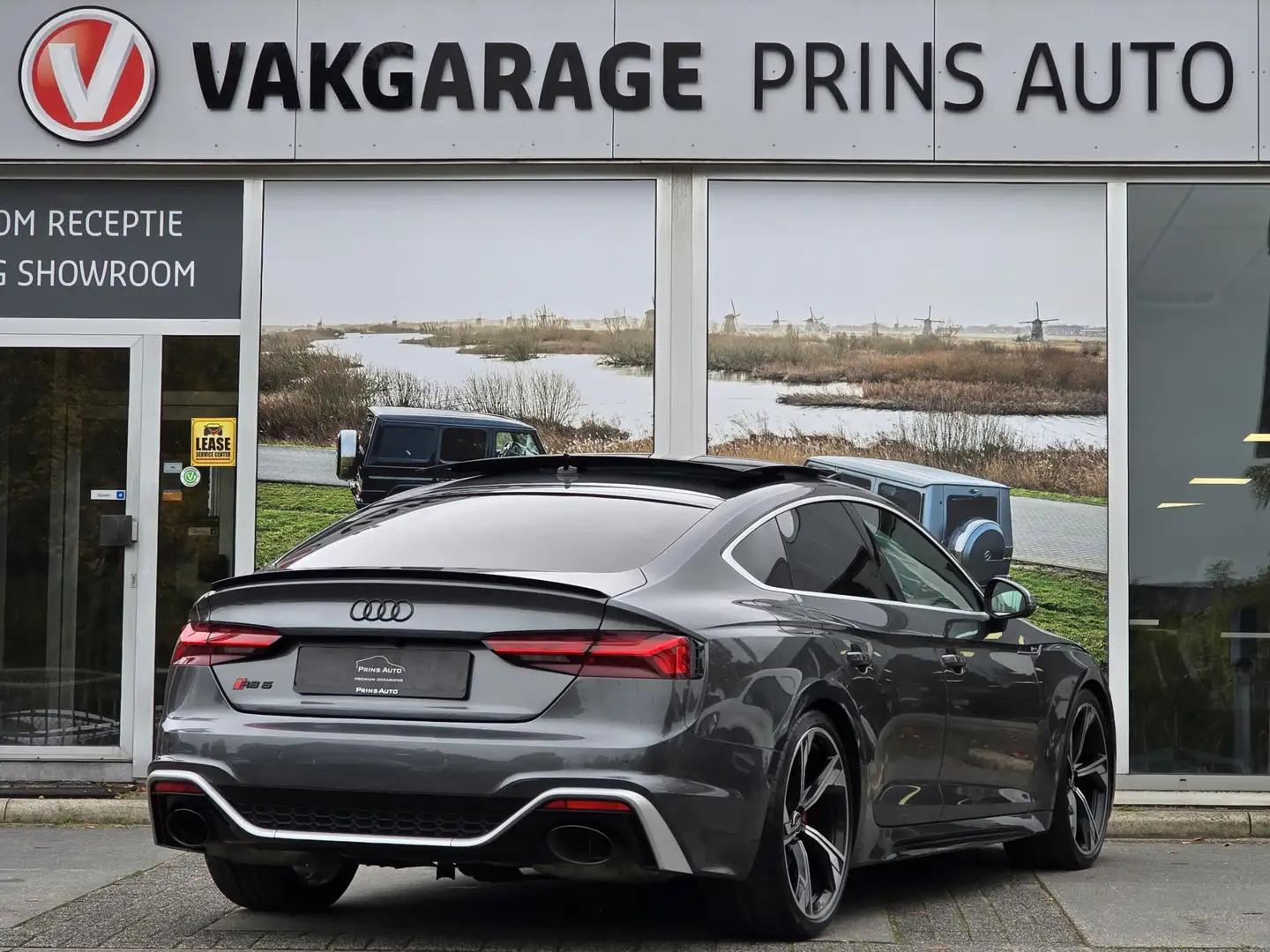 Audi RS5 A5 Sportback 2.9 TFSI quattro |PANO|RS STOELEN|B&O Gris - 2