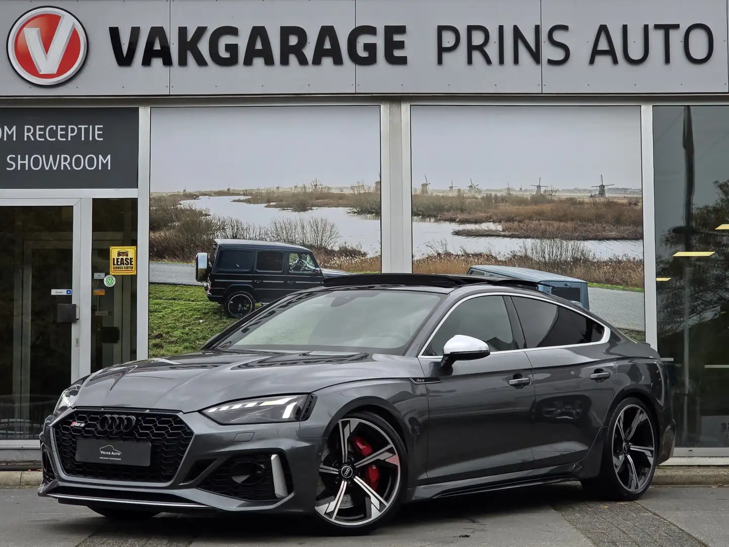 Audi RS5 A5 Sportback 2.9 TFSI quattro |PANO|RS STOELEN|B&O Gris - 1
