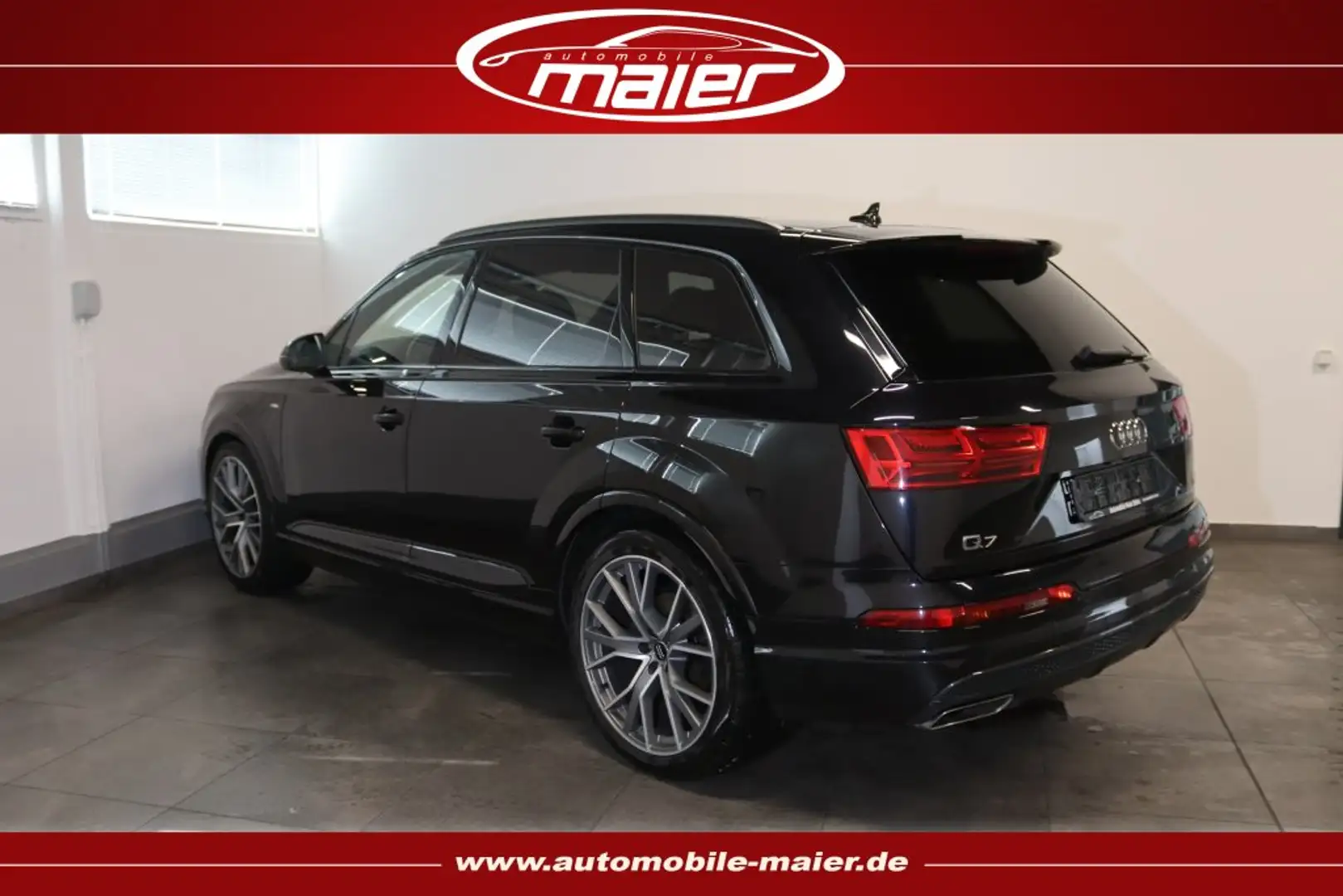 Audi Q7 50 TDI S line qu.-Pano-Luft-HUD-STHZ-LED-BOSE Чорний - 2