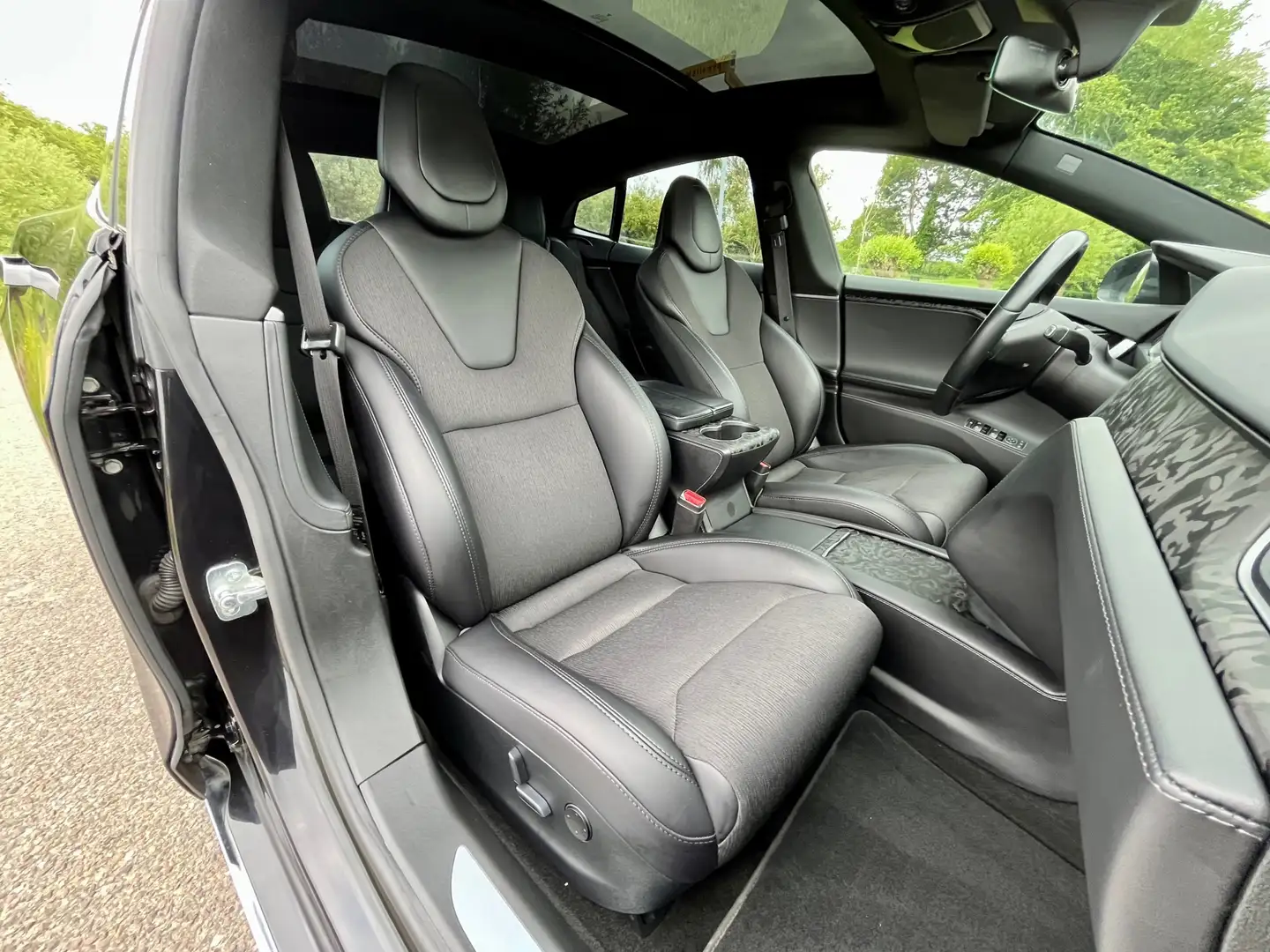 Tesla Model S 100D / BTW Auto / 1ste Eigenaar / Schuif-Kanteldak Noir - 2