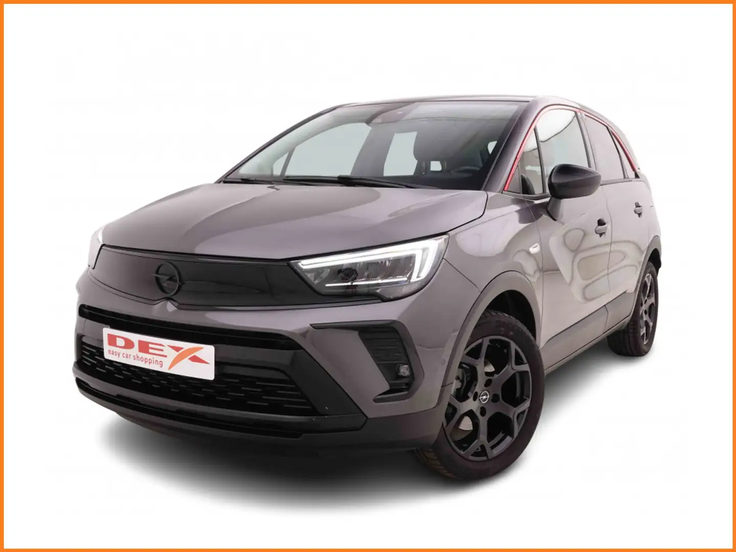 Opel Crossland 1.2 T 110 GS Line + GPS + Camera + LED Lights Grijs - 1