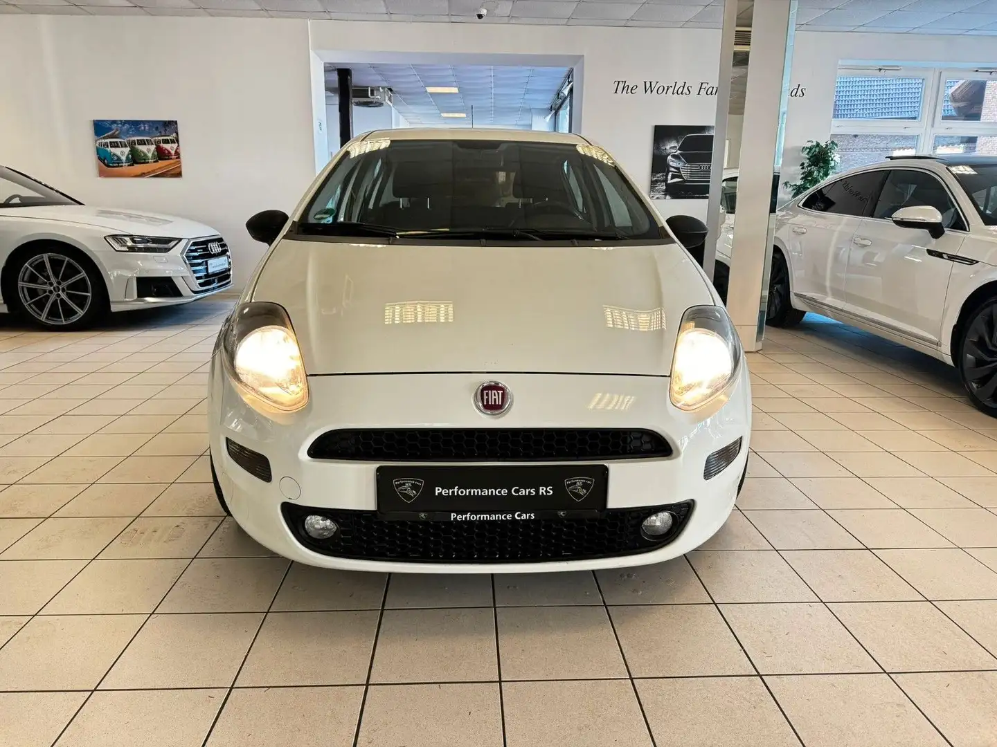 Fiat Punto Lounge Klimaautomatik/Scheckheft/TÜV Weiß - 2