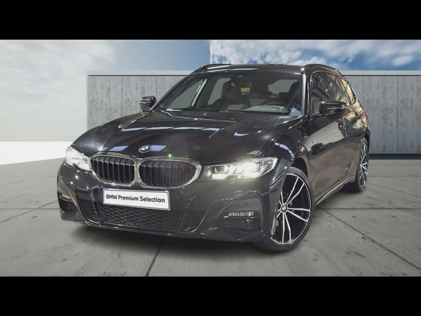 BMW 320 320dA MH xDrive 190ch M Sport Schwarz - 1