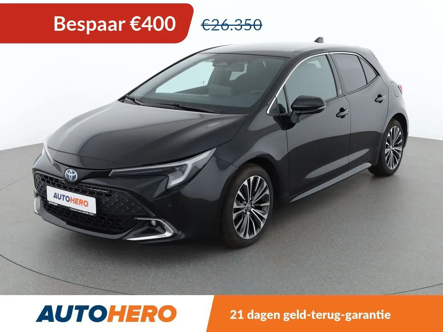 Toyota Corolla 1.8 Hybrid Team D Zwart - 1