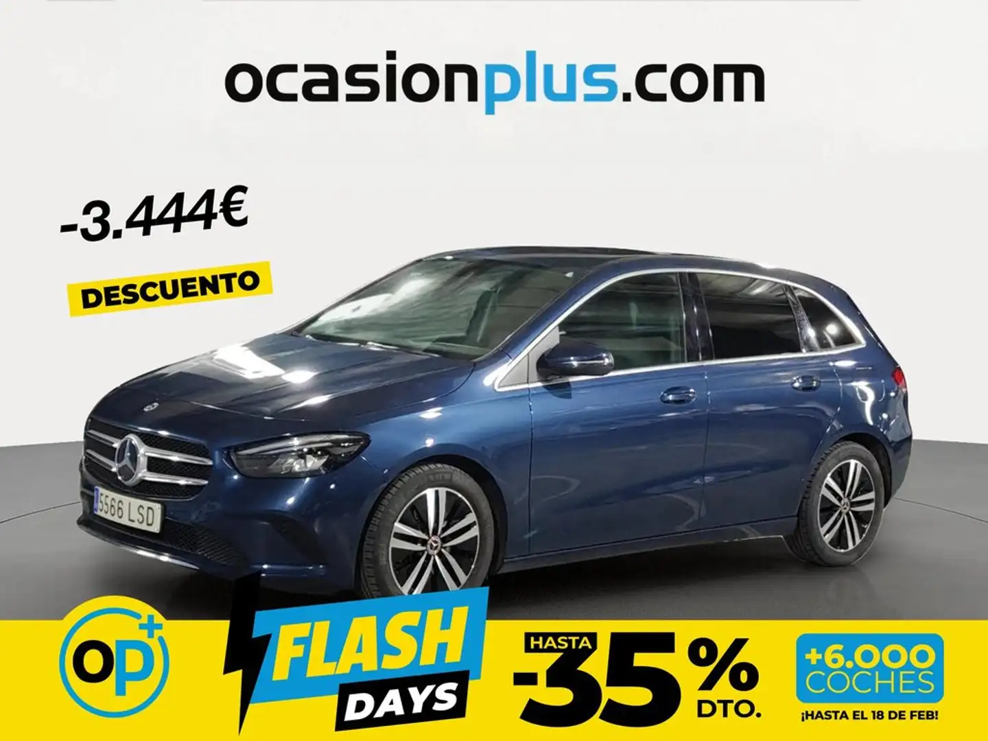Mercedes-Benz B 200 200d 8G-DCT Azul - 1