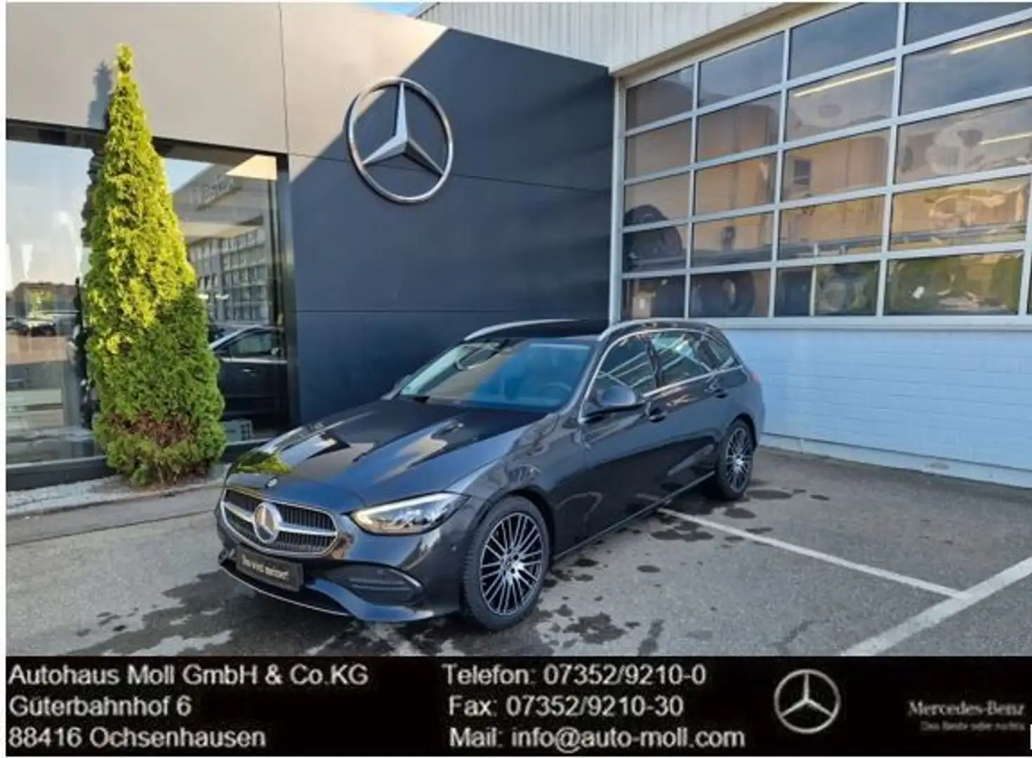 Mercedes-Benz C 200 d T AV|PARK|KAM|EASYP|SPUR|TOTW|AHK|AMB Gris - 1