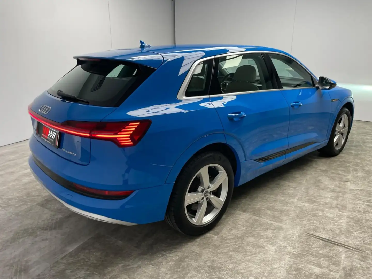 Audi e-tron 50 quattro advanced Klima Navi Leder Blu/Azzurro - 2