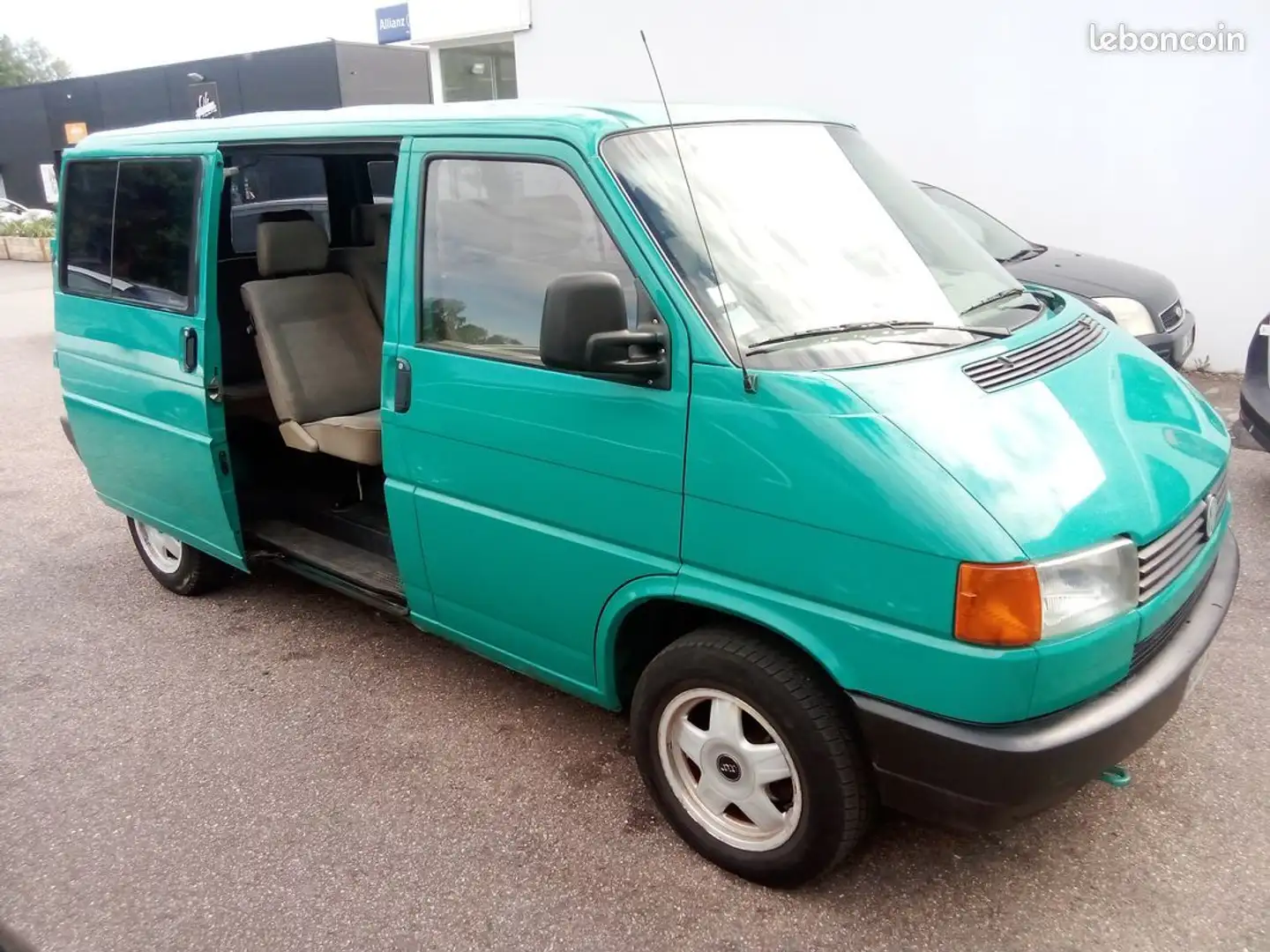 Volkswagen T4 vag transporteur 9 places 1995 tbe ct ok reprise Vert - 1