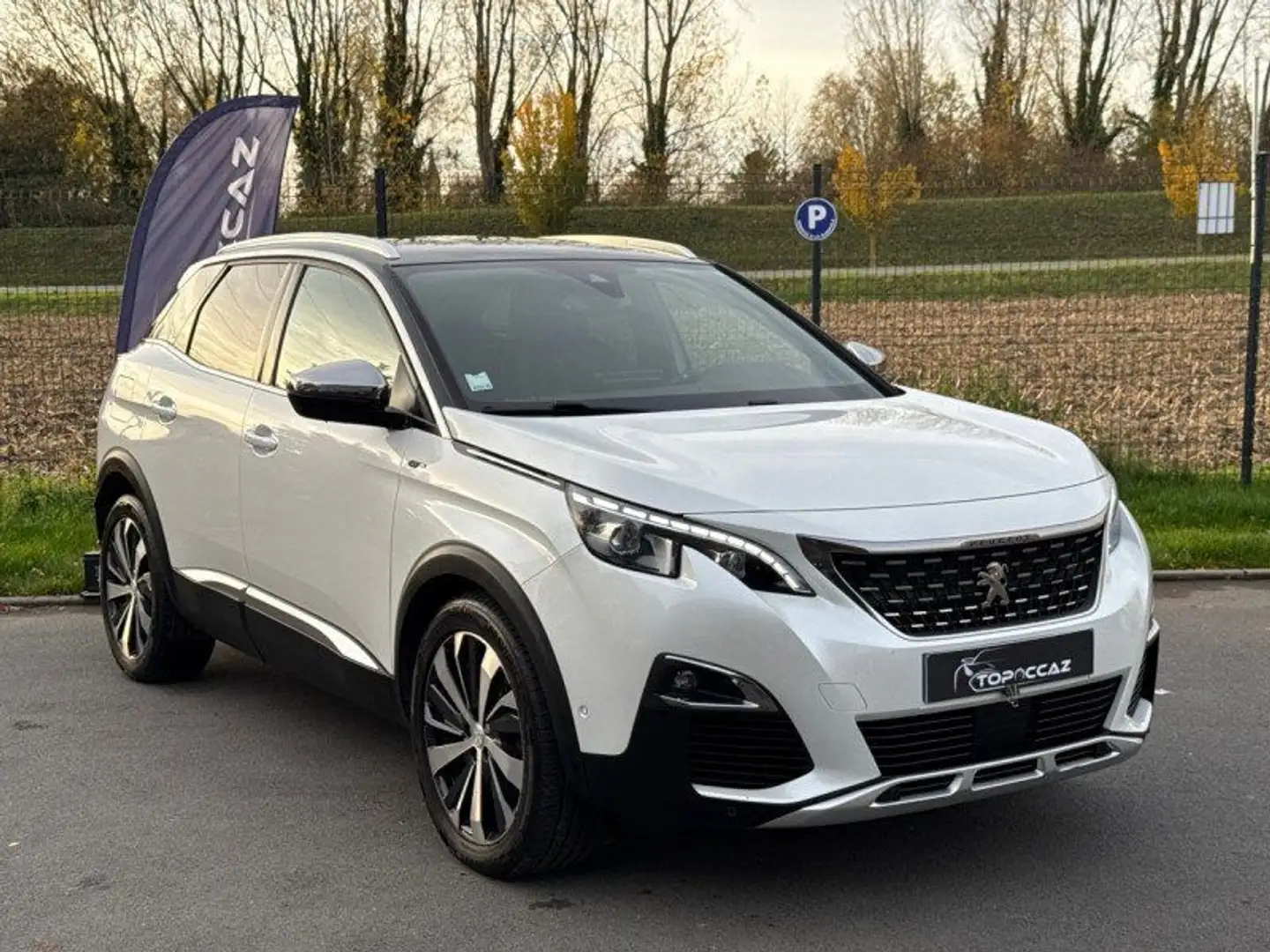 Peugeot 3008 2.0 HDI 180CH GT * AUTOMATIQUE * 2017 * CAMERA * GPS * Wit - 2