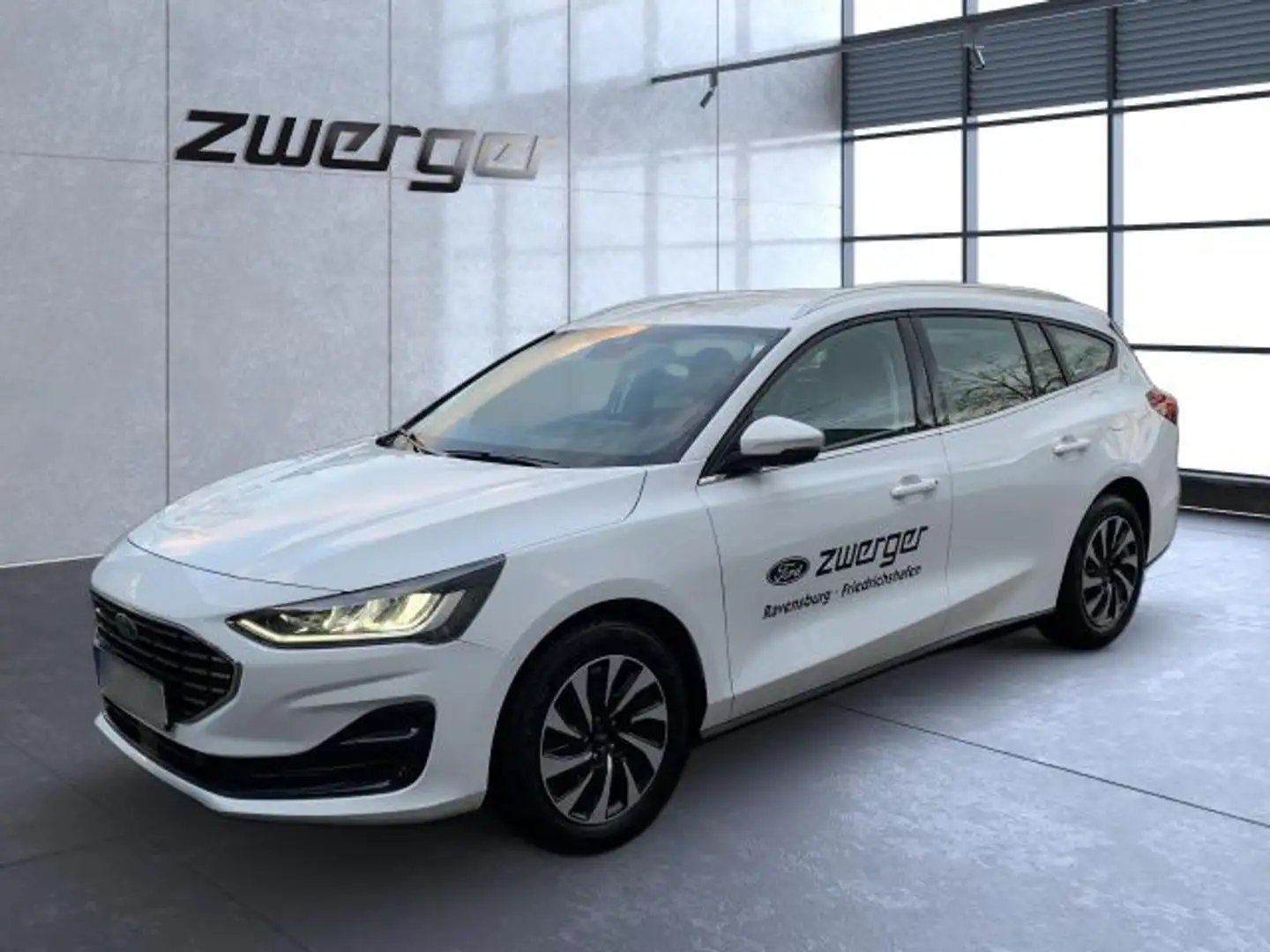 Ford Focus Turnier Titanium Pano iACC Kamera Navi PDC Blanc - 2