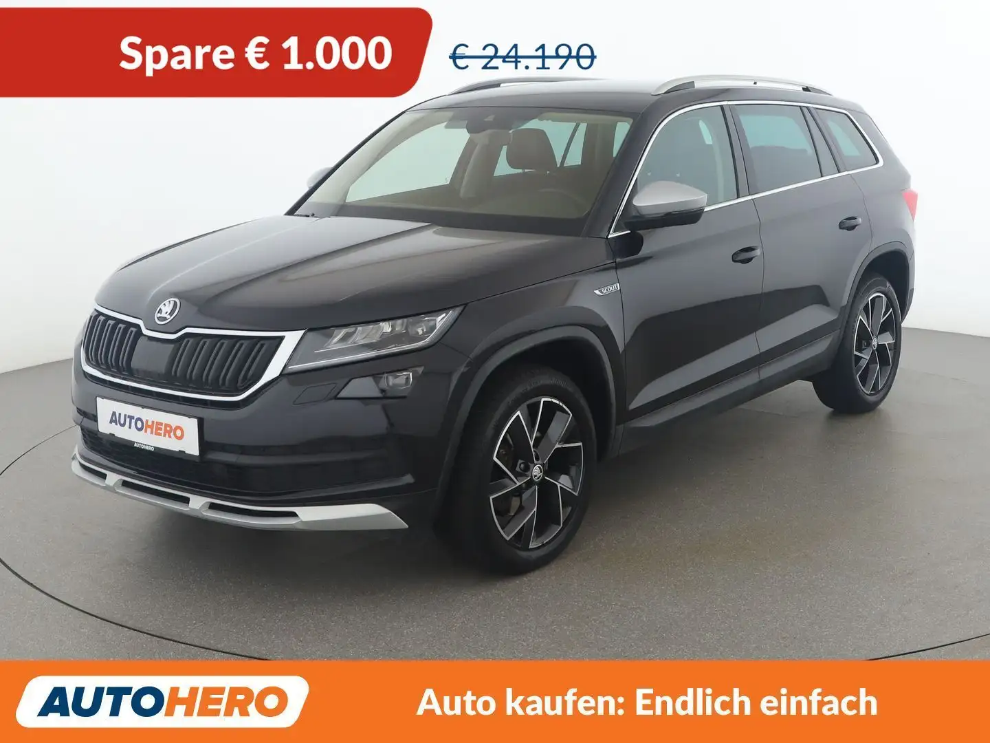Skoda Kodiaq 1.5 TSI ACT Scout 4x4 Schwarz - 1