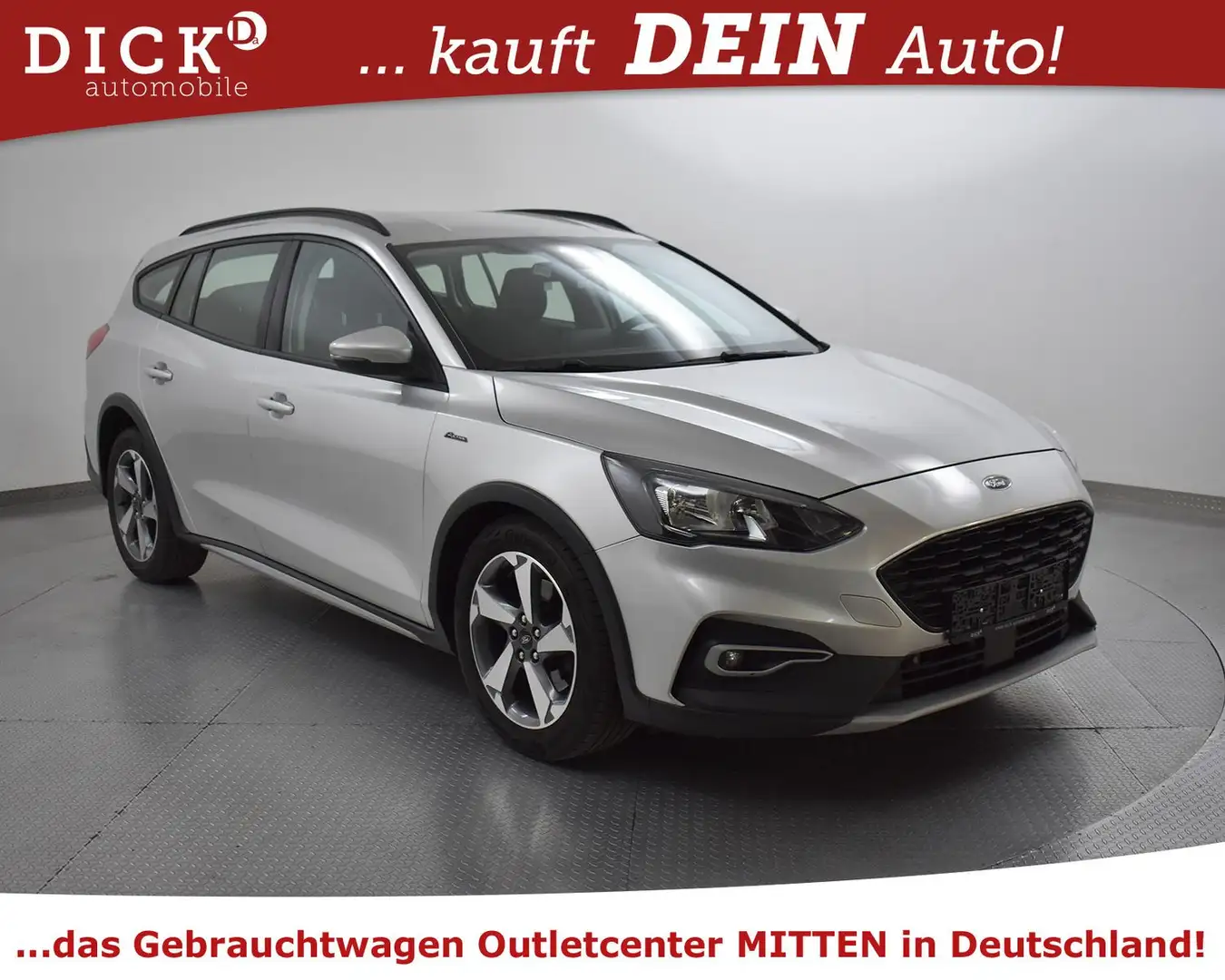 Ford Focus Tur 1.5d Active NAVI+MFL+TEMPO+DAB+PDC+AHK+17" Grau - 1