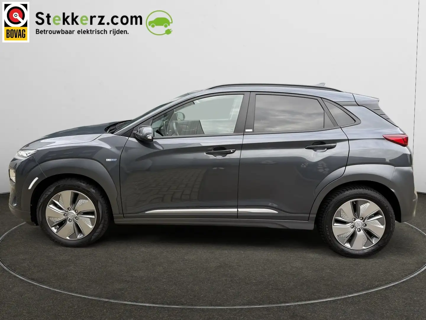 Hyundai KONA EV Comfort 39 kWh AVILOO Accutest, SOH 98% Gris - 2