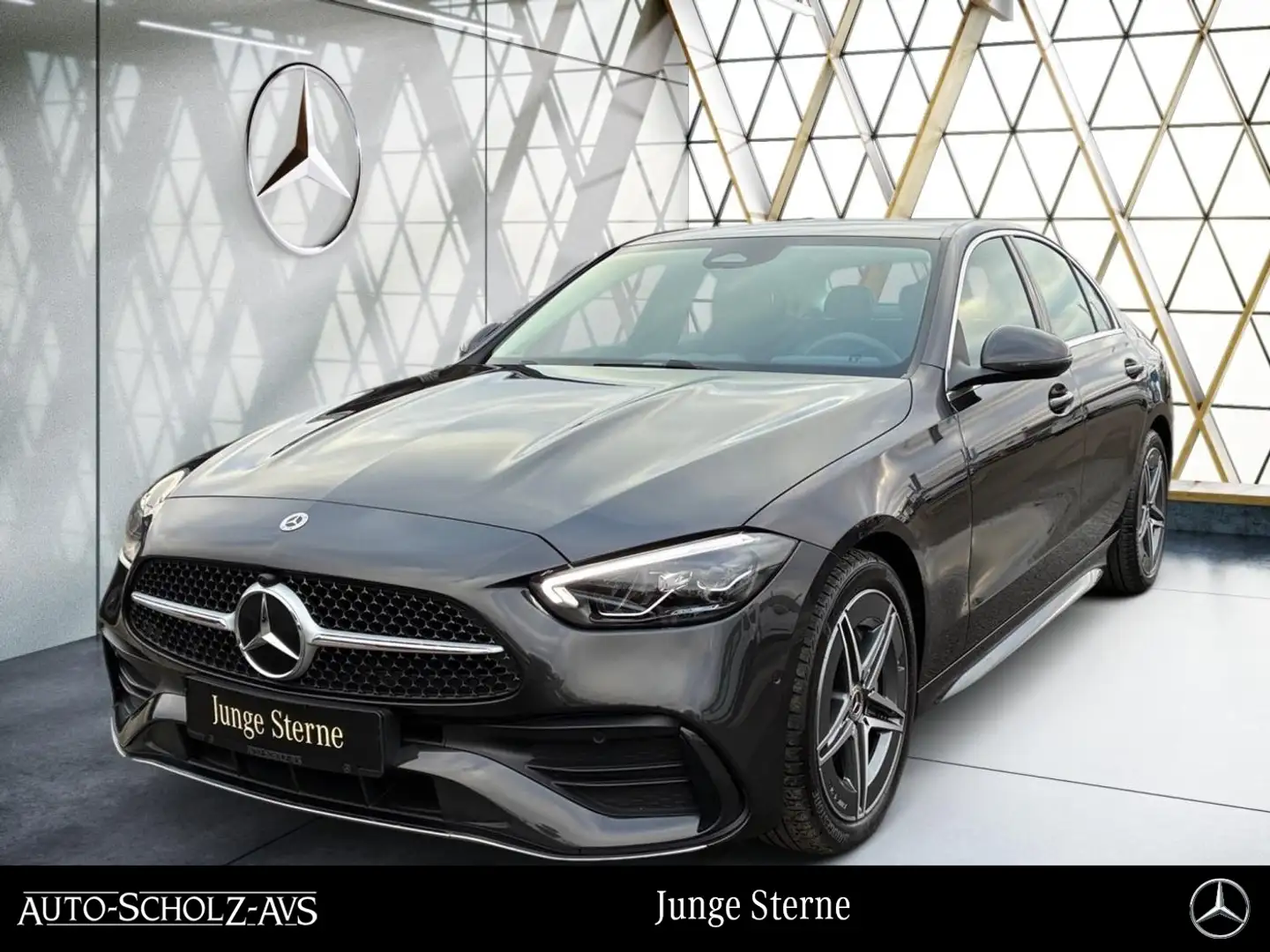 Mercedes-Benz C 180 AMG LenkradHz*Kamera*CarPlay*Sitzheizung** Grau - 1