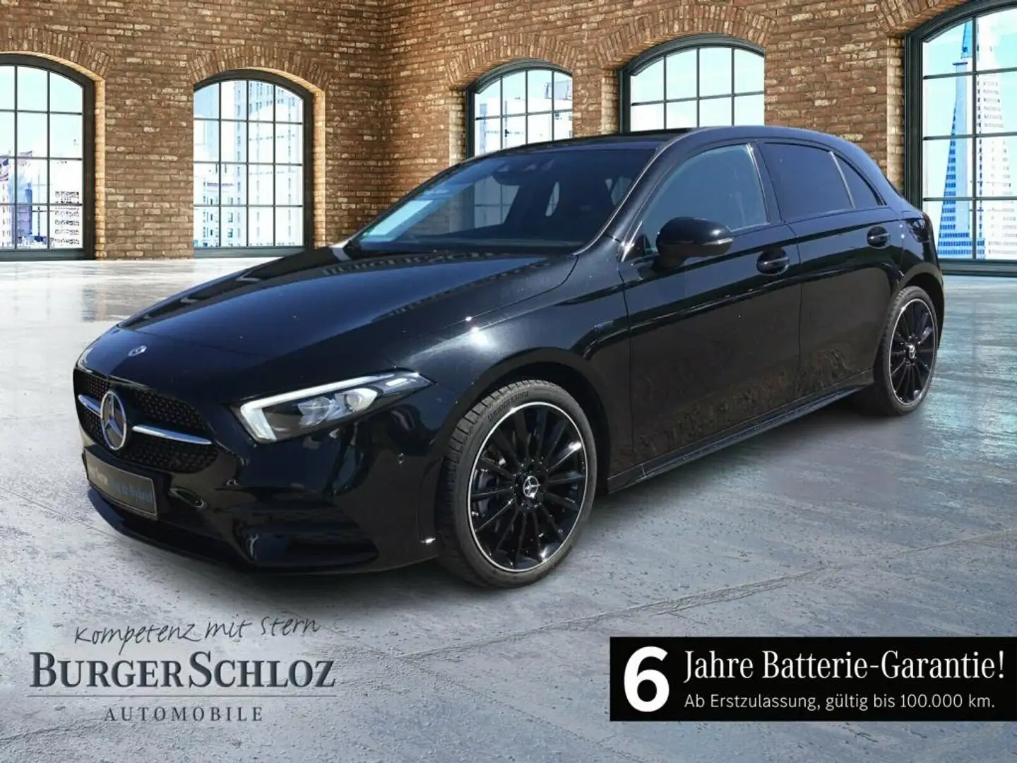 Mercedes-Benz A 250 e AMG Pano Night SpurW S-Sitz PDC SHZ LED Noir - 1