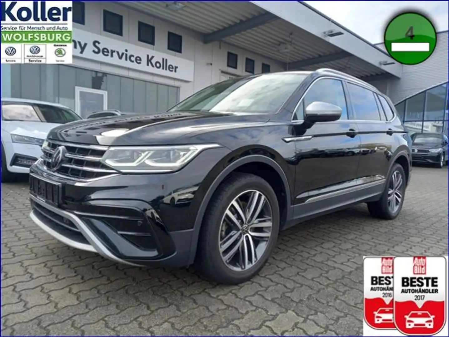 Volkswagen Tiguan Allspace 2.0 TDI DSG 4M Elegance Panorama Schwarz - 1