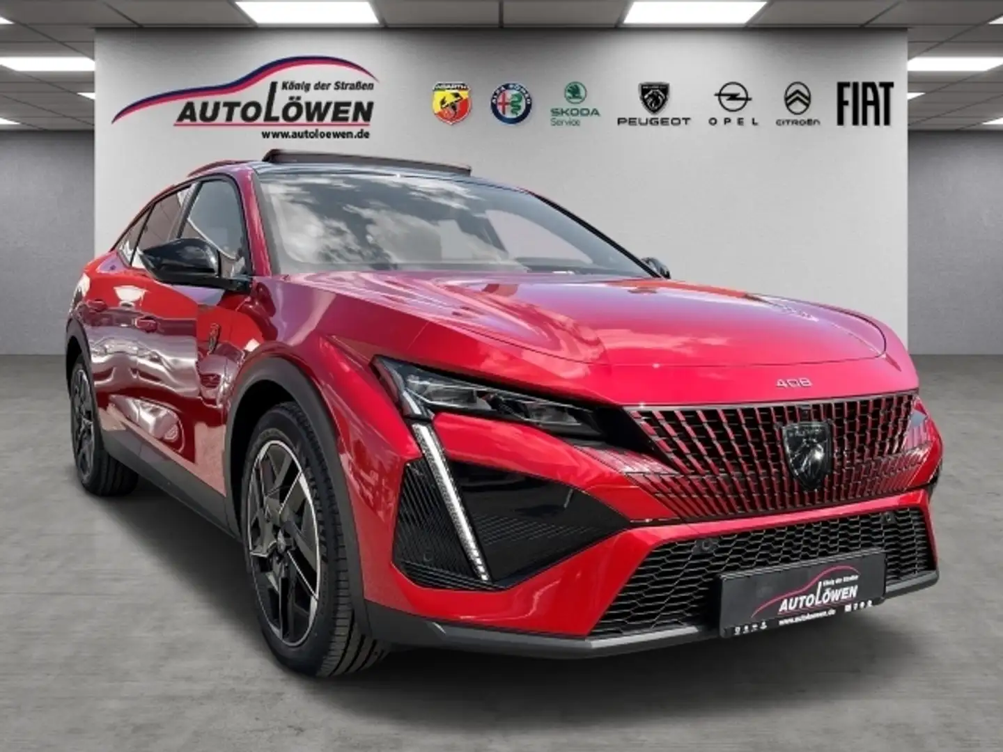 Peugeot 408 Hybrid 225  Navi Massage Rot - 2