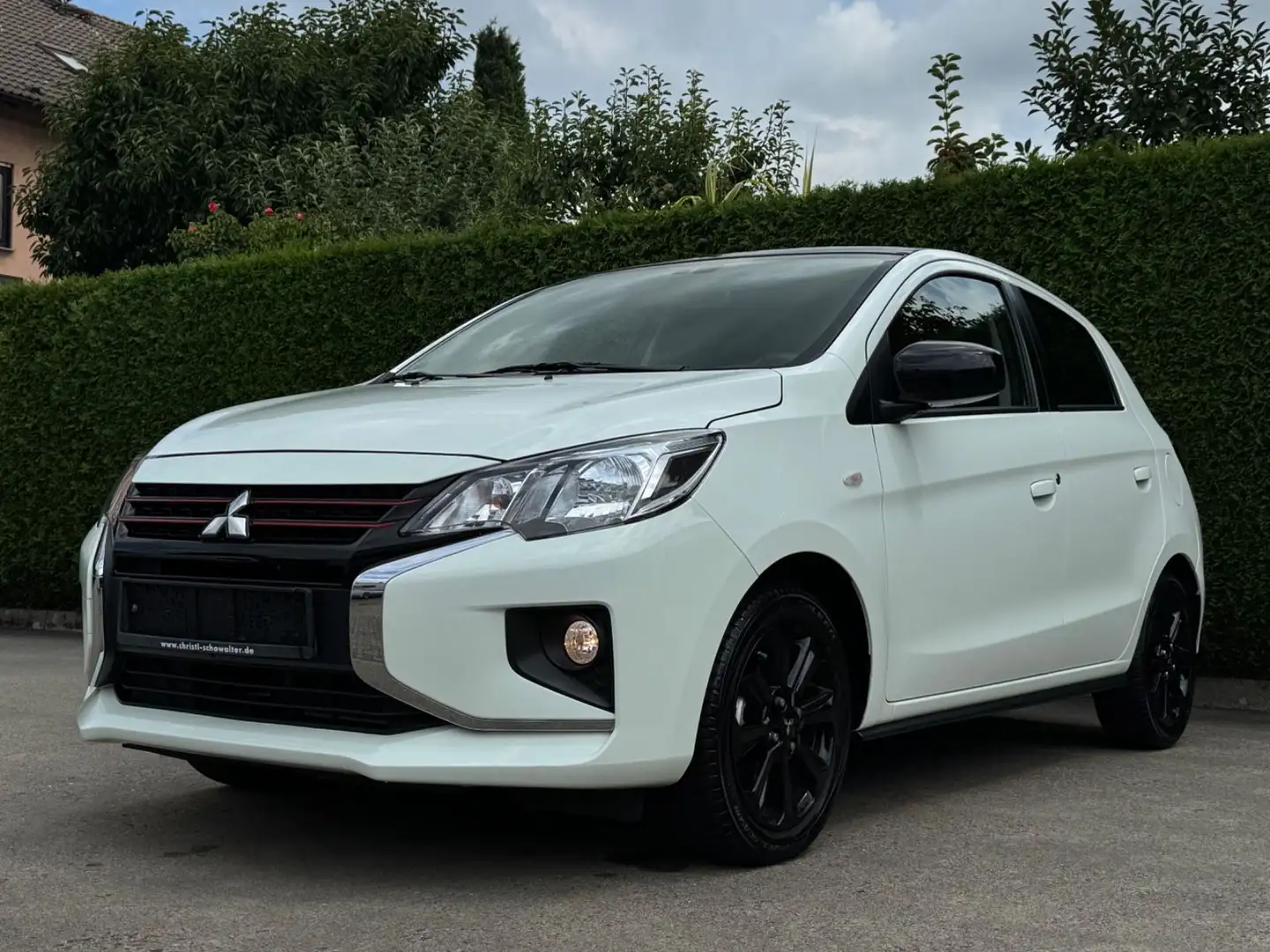 Mitsubishi Space Star 1.2 AS&G SPIRIT+BLACK CVT*Aut.*Navi* Weiß - 2