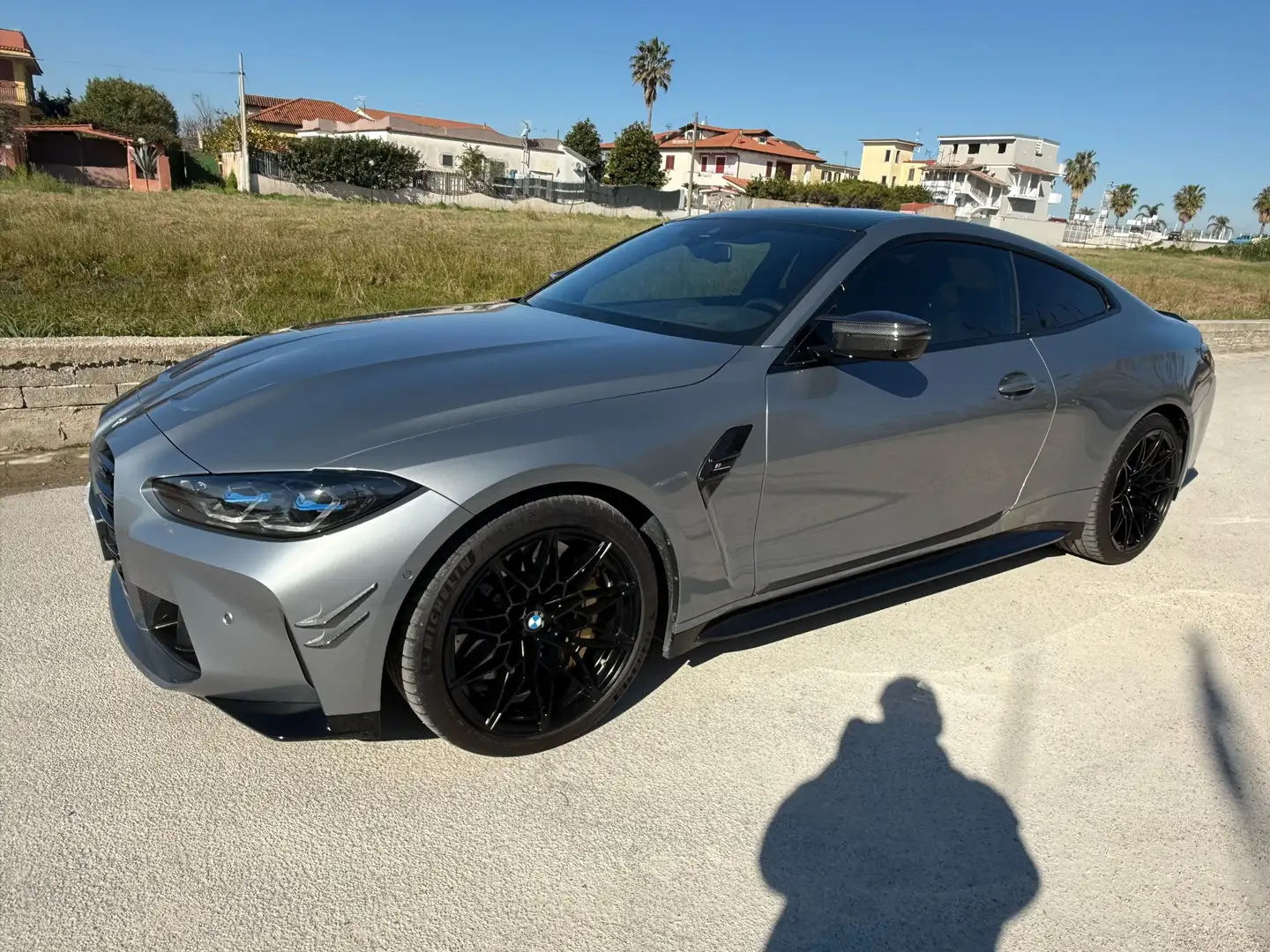 BMW M4 Coupe 3.0 Competition M xdrive auto Grigio - 1
