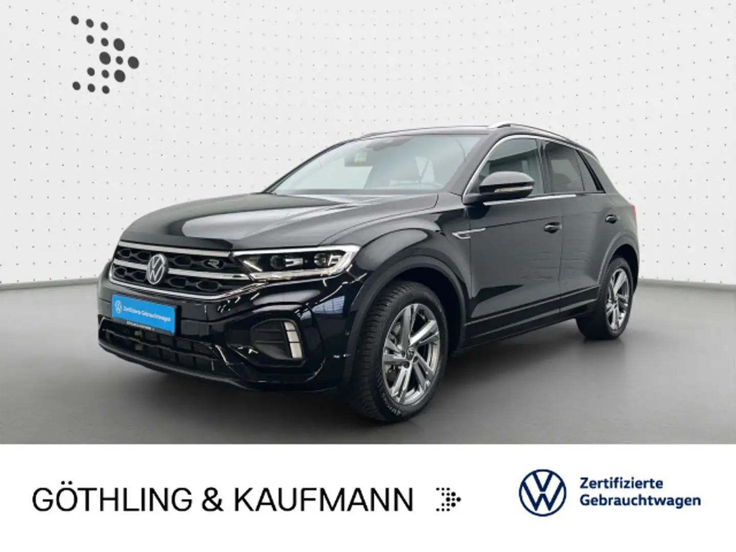 Volkswagen T-Roc R-Line 1.5 TSI DSG*NAVI*AHK*KAM*SHZ*17Zoll Schwarz - 1