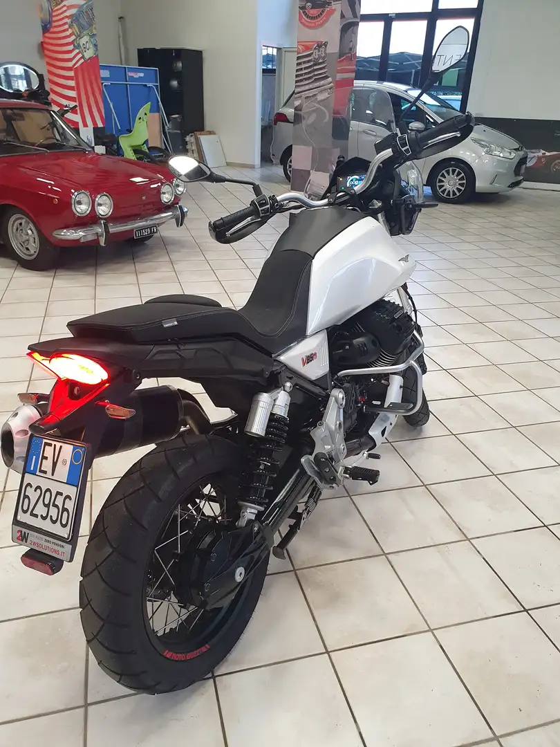 Moto Guzzi V 85 TT ABS. ENDURO STRADALE * Bianco - 2