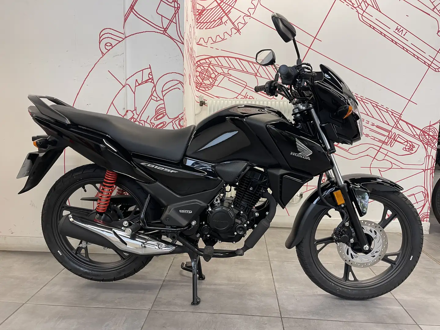 Honda CBF 125 Negro - 1