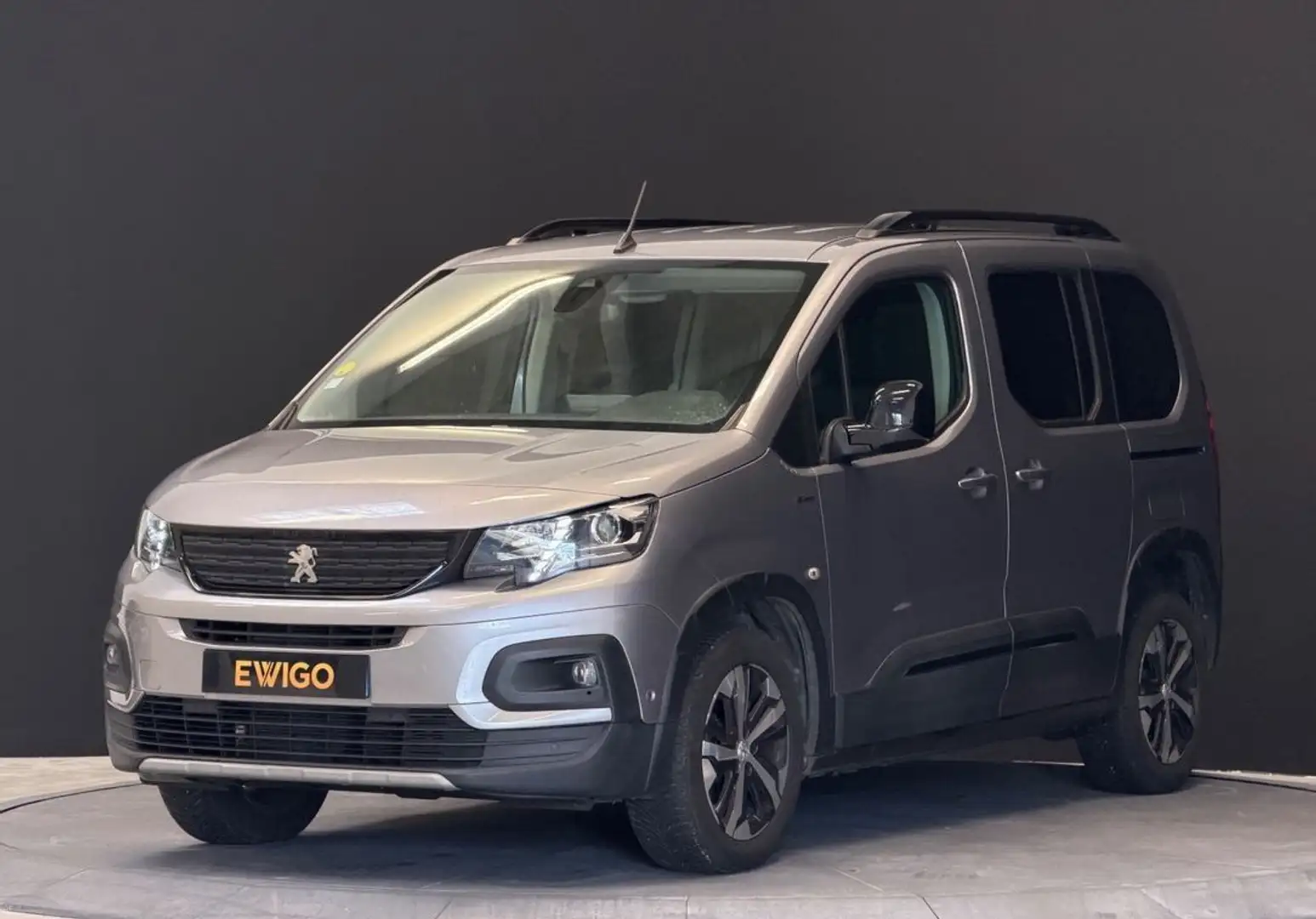 Peugeot Rifter combi 1.5 bluehdi 130ch eat l1 gt line Gris - 1