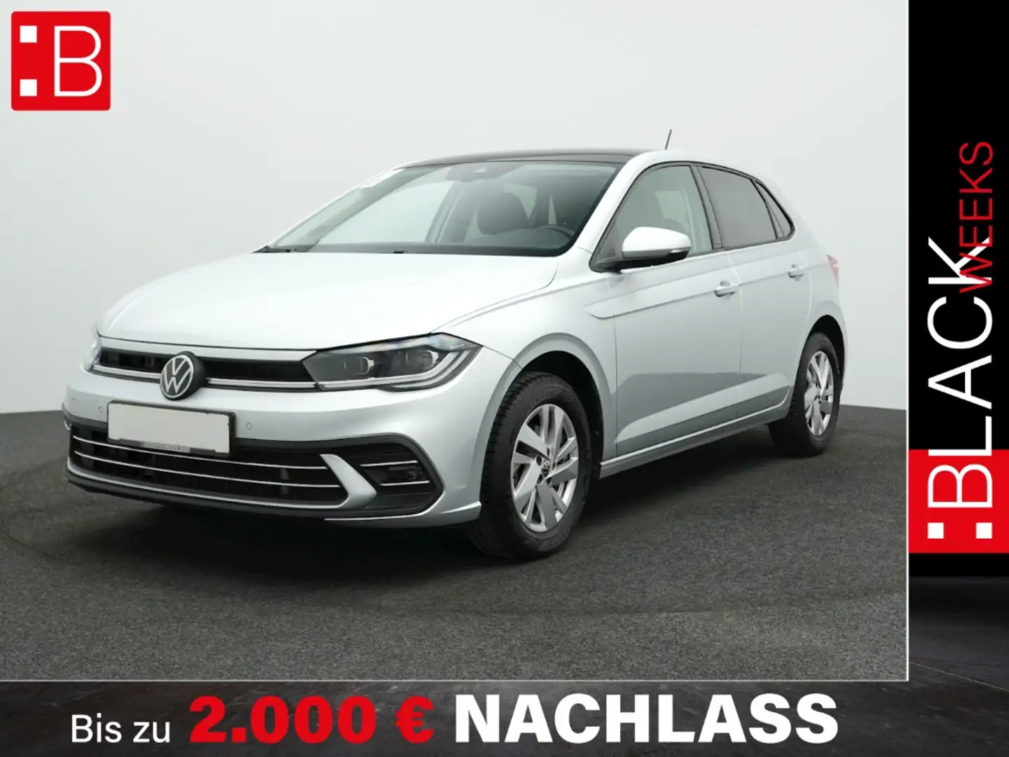 Volkswagen Polo 1.0 TSI DSG Style PANO IQ.DRIVE KAMERA NAVI Silber - 1