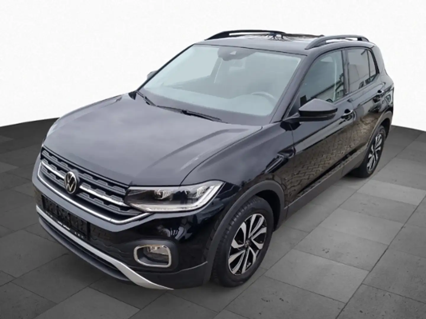 Volkswagen T-Cross 1.5 TSI ACTIVE ACC LED AHK NAVI APP-CONNECT PDC L Zwart - 2