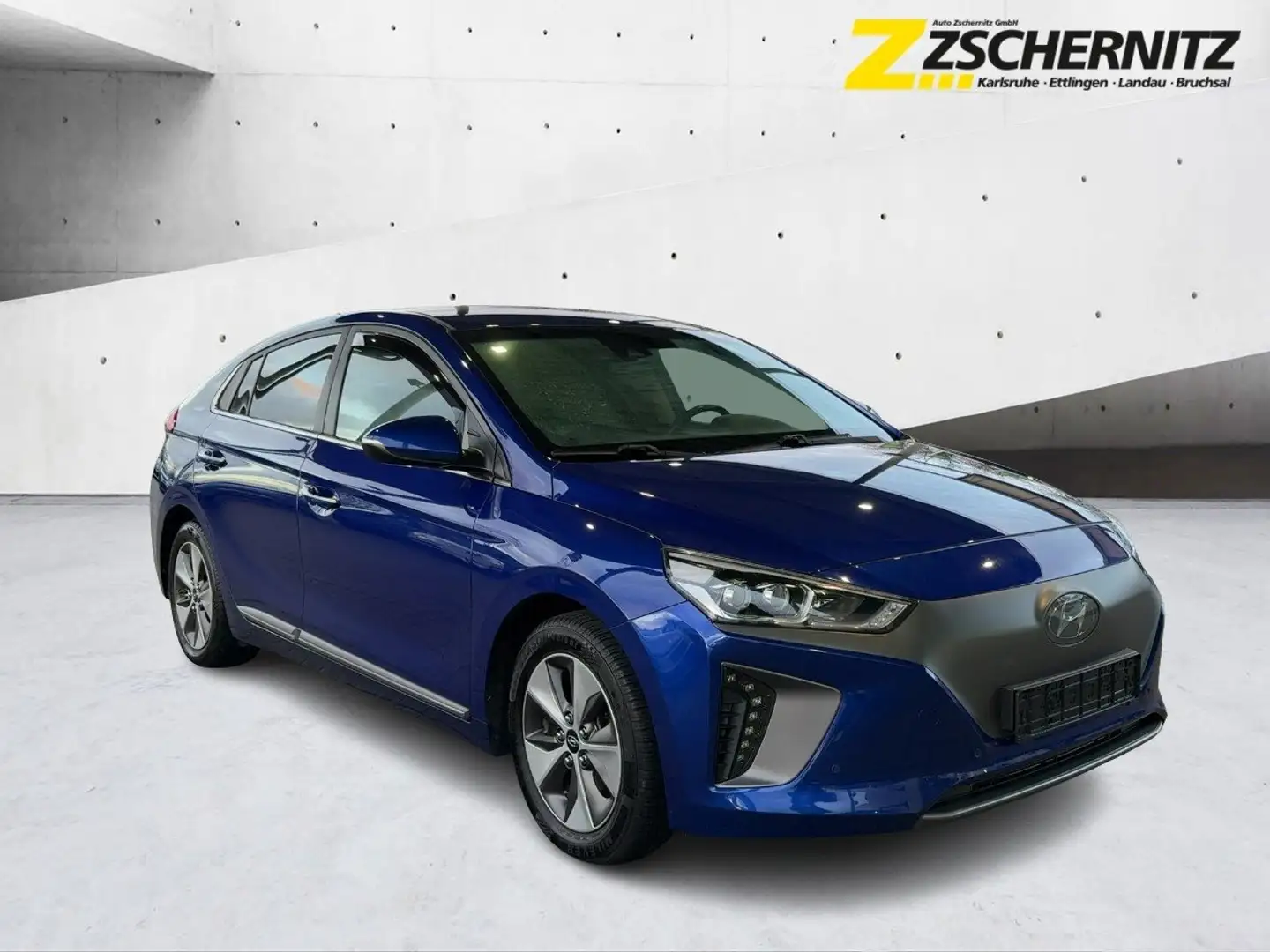 Hyundai IONIQ Premium Elektro ACC+LED+Navi+SHZ+Bel.Sitz Blau - 2