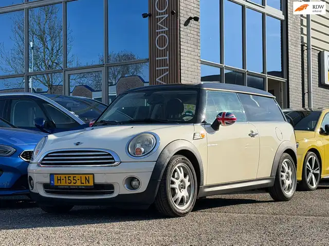 MINI Cooper Clubman Mini 1.6 - PANORAMADAK - HALF LEER