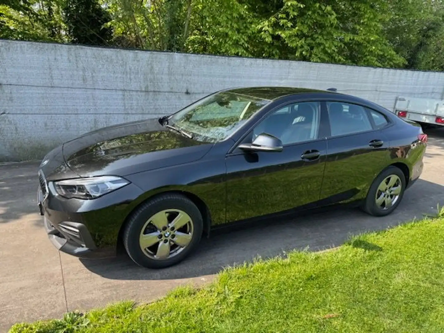 BMW 218 Gran Coupé 218iA OPF Zwart - 1