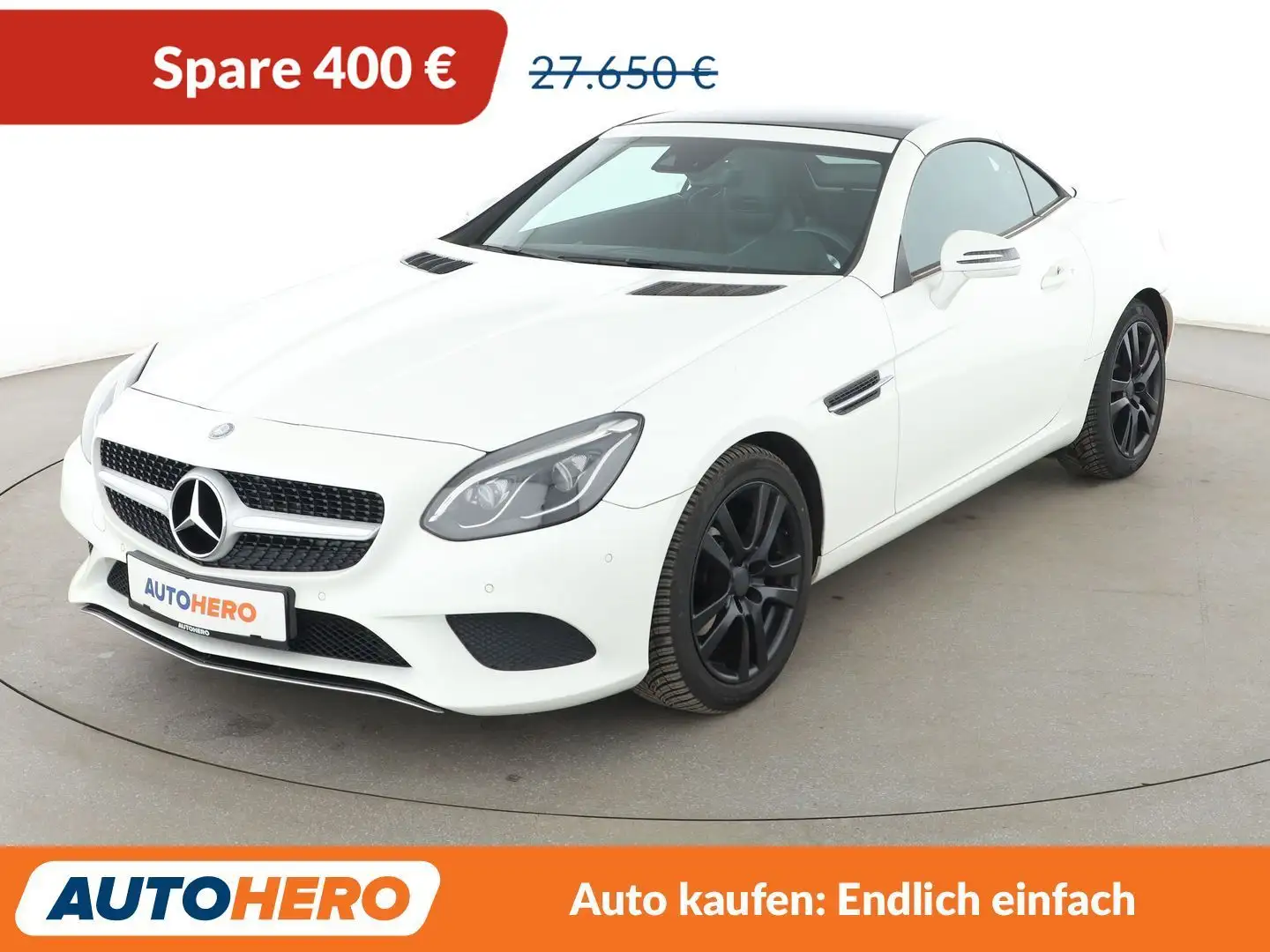Mercedes-Benz SLC 200 SLC 200 CGI Aut.*NAVI*LED*TEMPO*PDC*SHZ*KLIMA* Blanco - 1