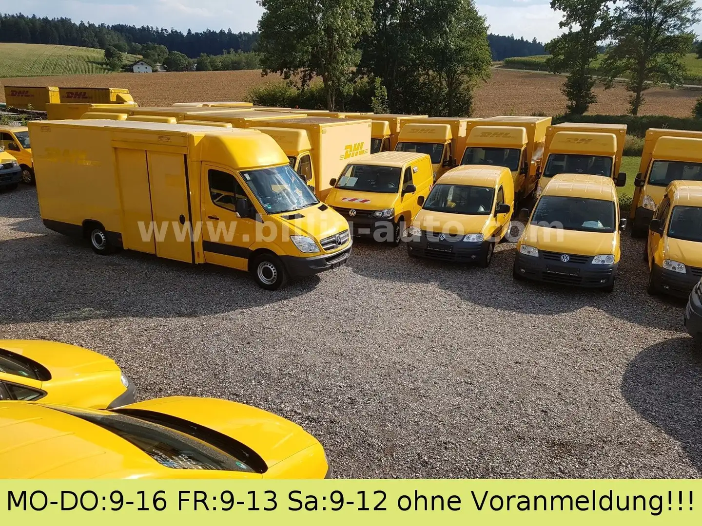 Mercedes-Benz Sprinter 906 Koffer Automatik Saxas CDI EU5 Gelb - 1