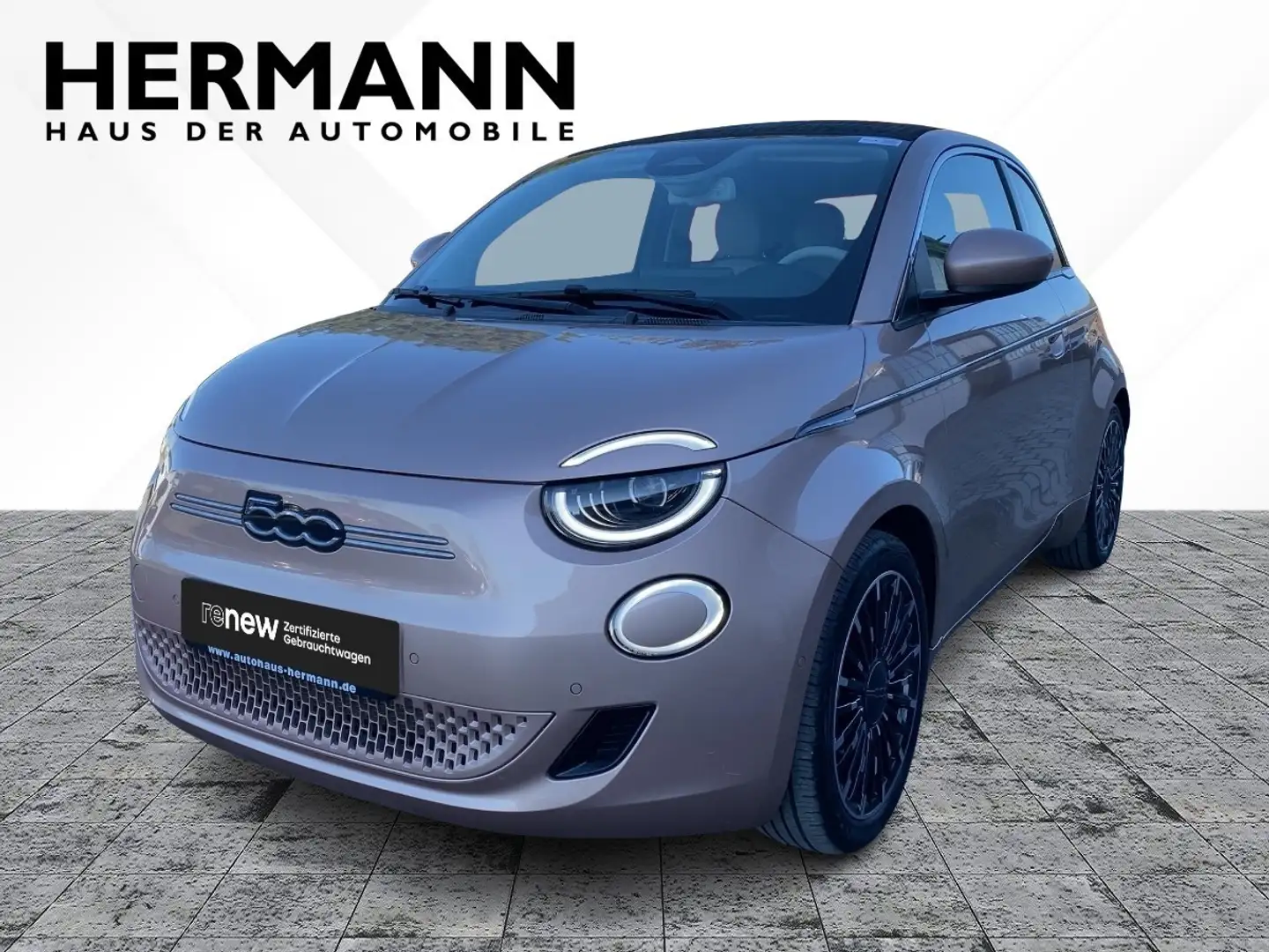 Fiat 500e 500 e Cabrio La Batterie Prima *LED*TWA*FLA*360 Gold - 1