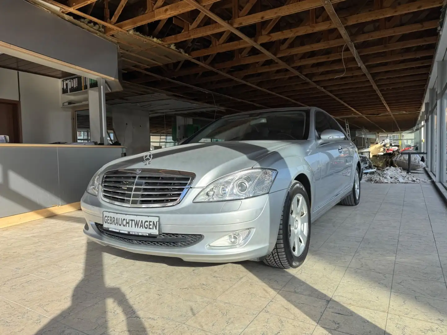 Mercedes-Benz S 320 CDI*HARMAN KARDON*MASSAGE*NAVI*SCHIEBEDACH Срібний - 1