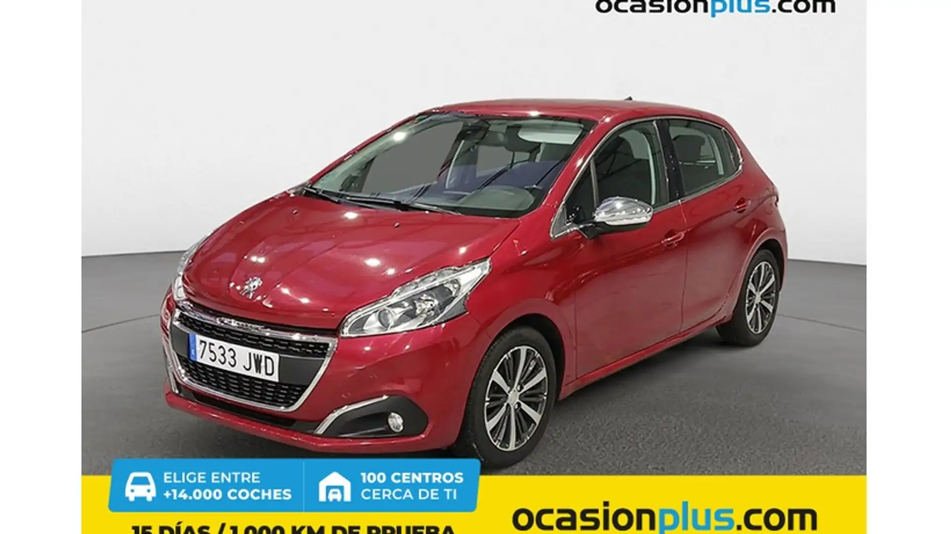 Peugeot 208 1.2 PureTech S&S Allure EAT6 110 Rojo - 1