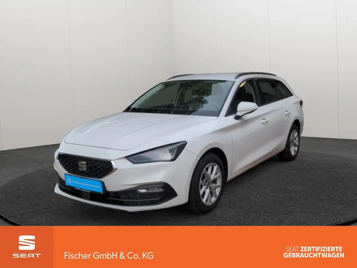 SEAT Leon ST 1.5eTSI DSG Style LED Navi SHZ GRA PDC vorn & h Weiß - 1