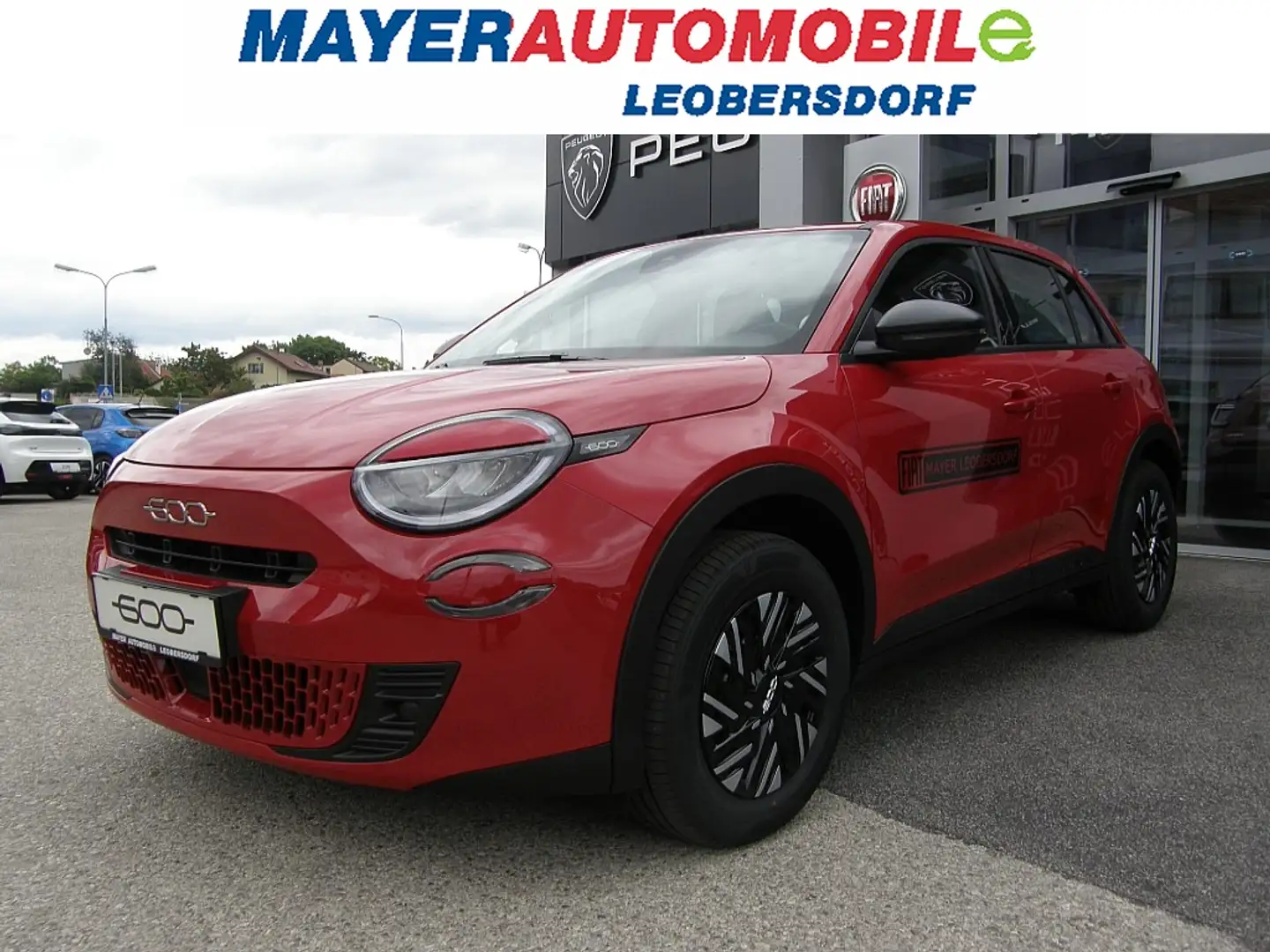 Fiat 600 Hybrid 100 6-Gang eDCT Rot - 1