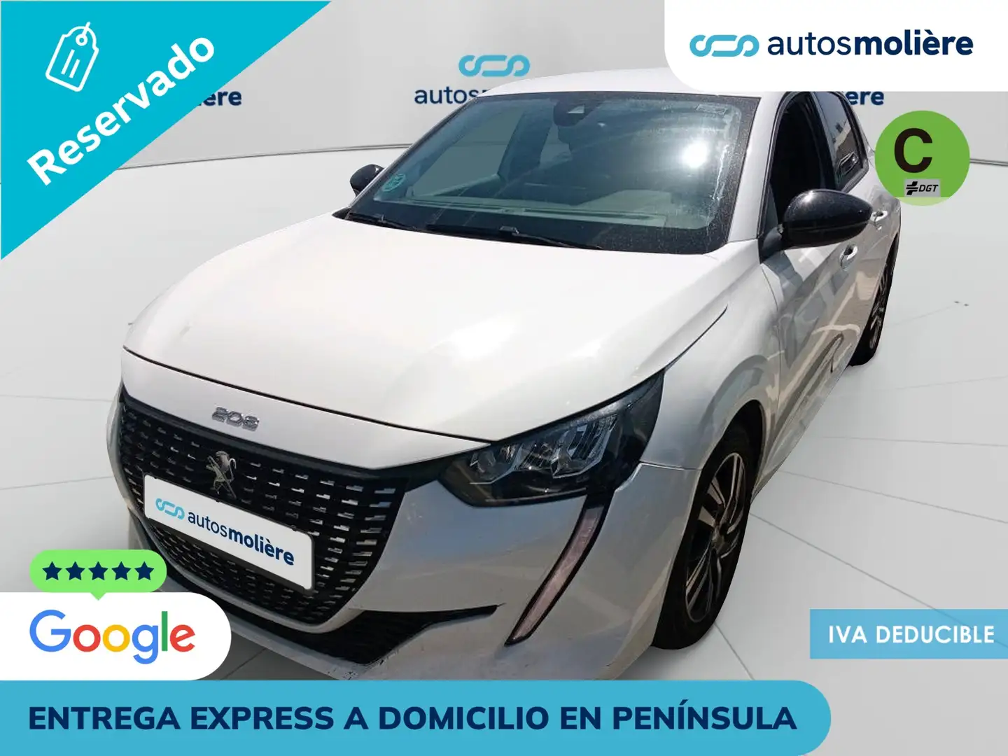 Peugeot 208 1.2 Puretech S&S Allure Pack 100 Blanco - 1
