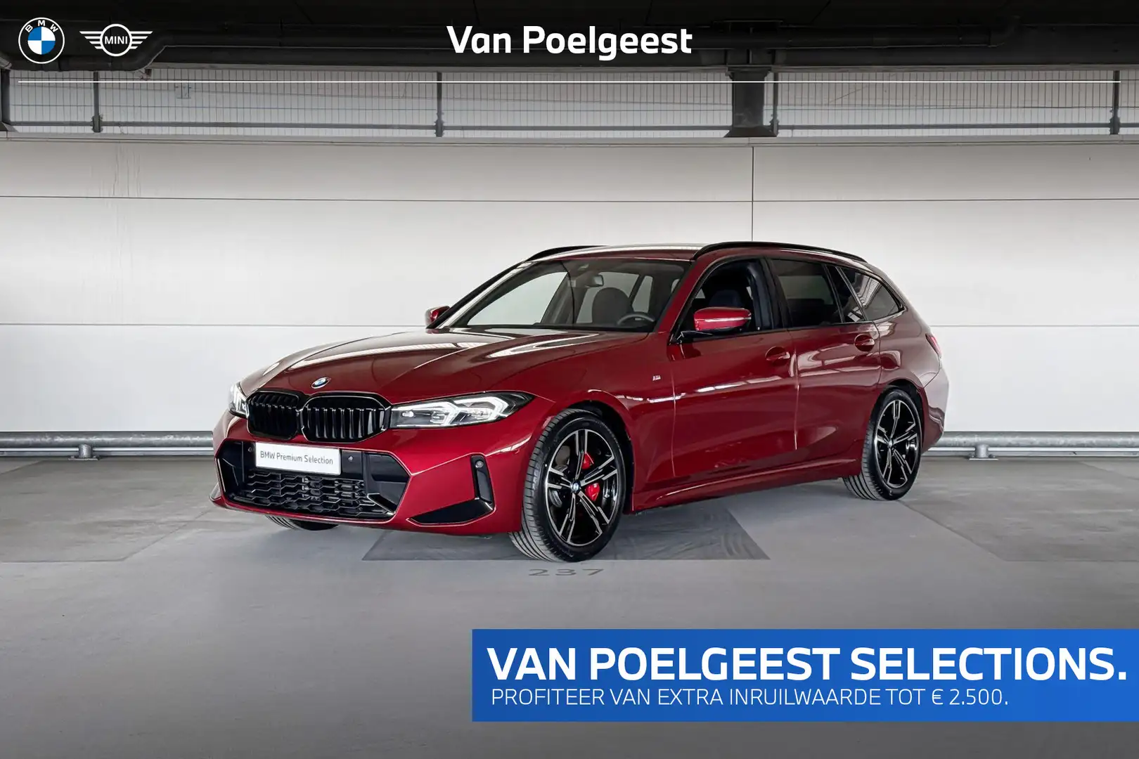 BMW 318 3 Serie Touring 318i | Selections Rood - 1