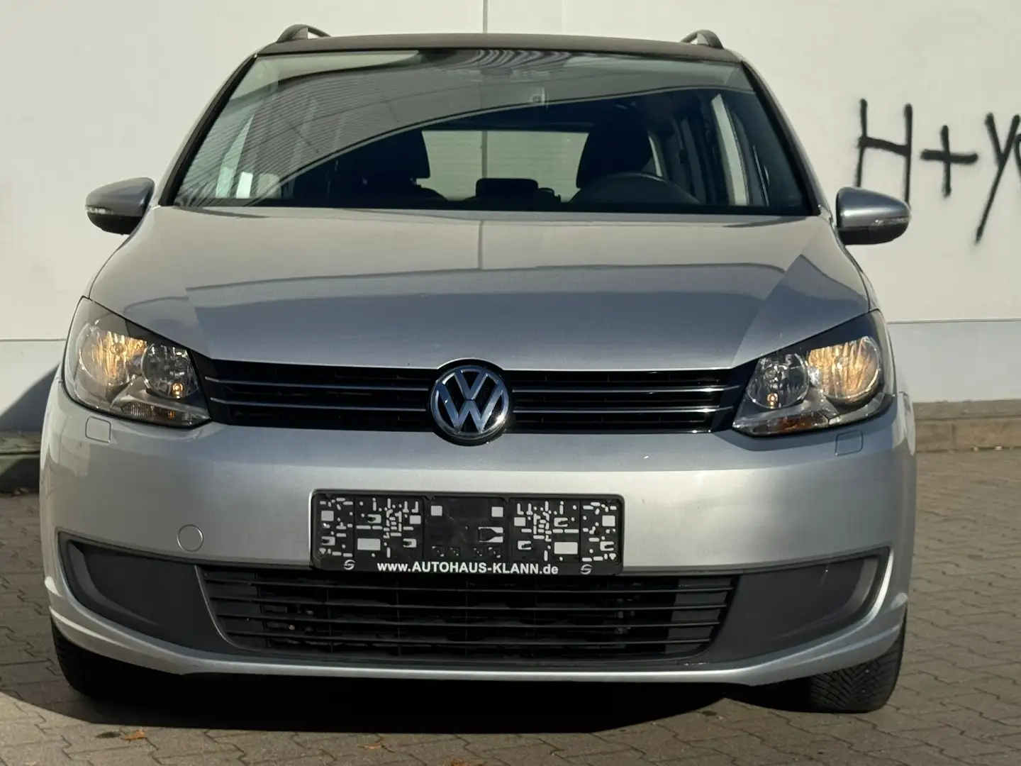 Volkswagen Touran Automatik Klimaautomatik LPG Gas 75TKM top Zustan Silber - 2